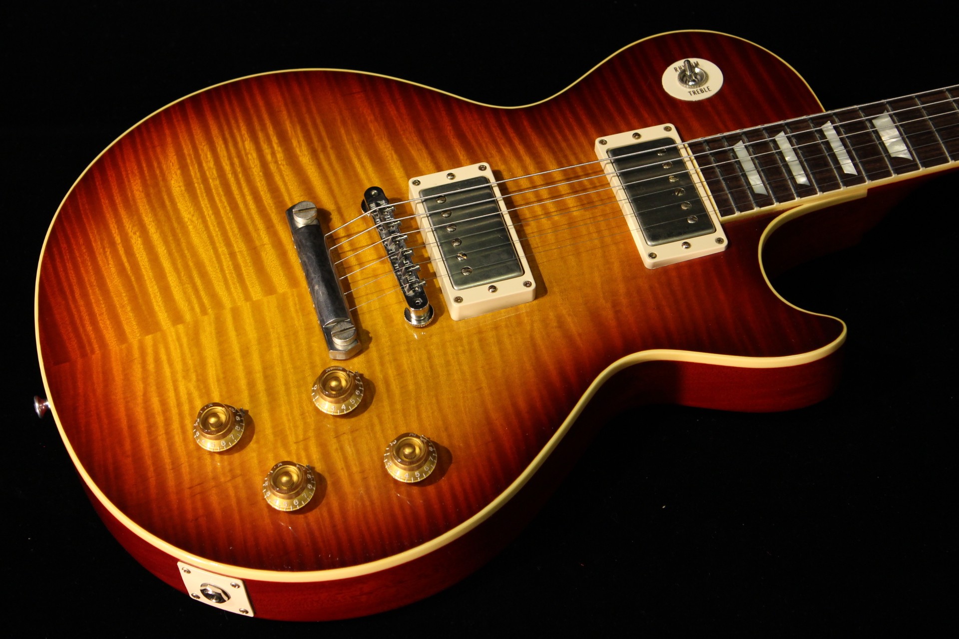 Gibson Custom 1959 Les Paul Reissue VOS 2014 Handpicked Factory Burst Gino strumenti musicali