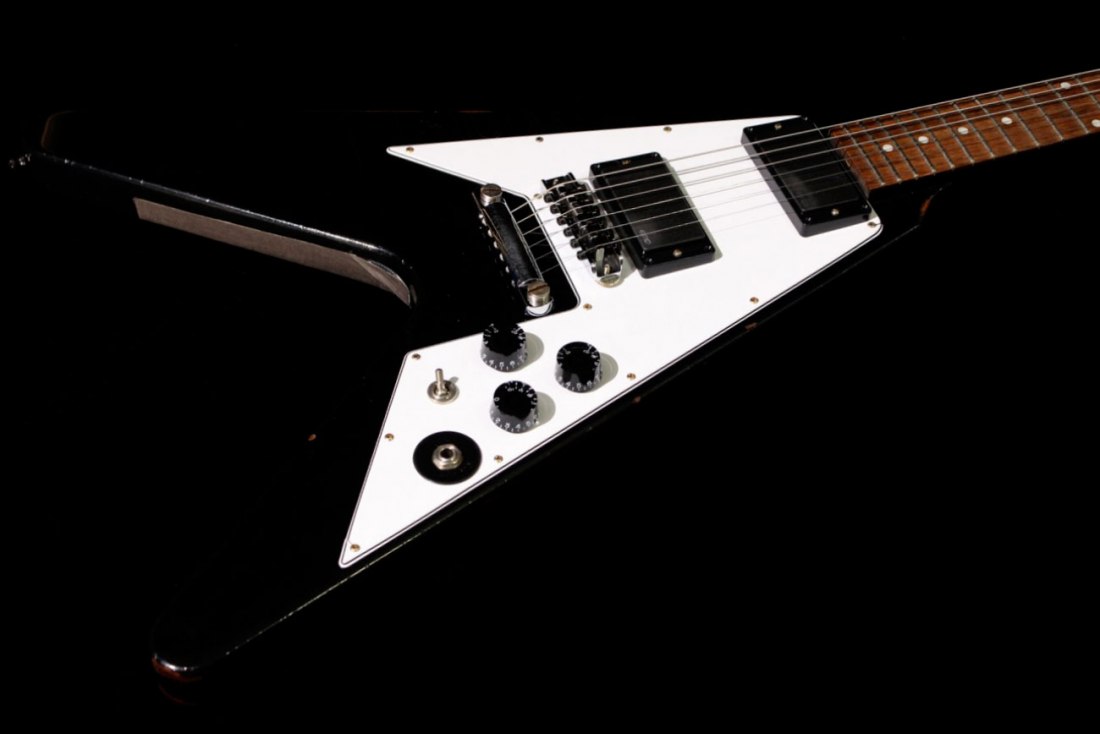 Gibson Custom Kirk Hammett Flying V Aged