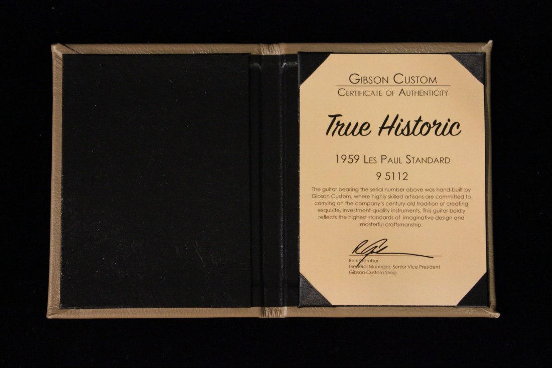 Gibson Custom True Historic 1959 Les Paul Reissue - VCS