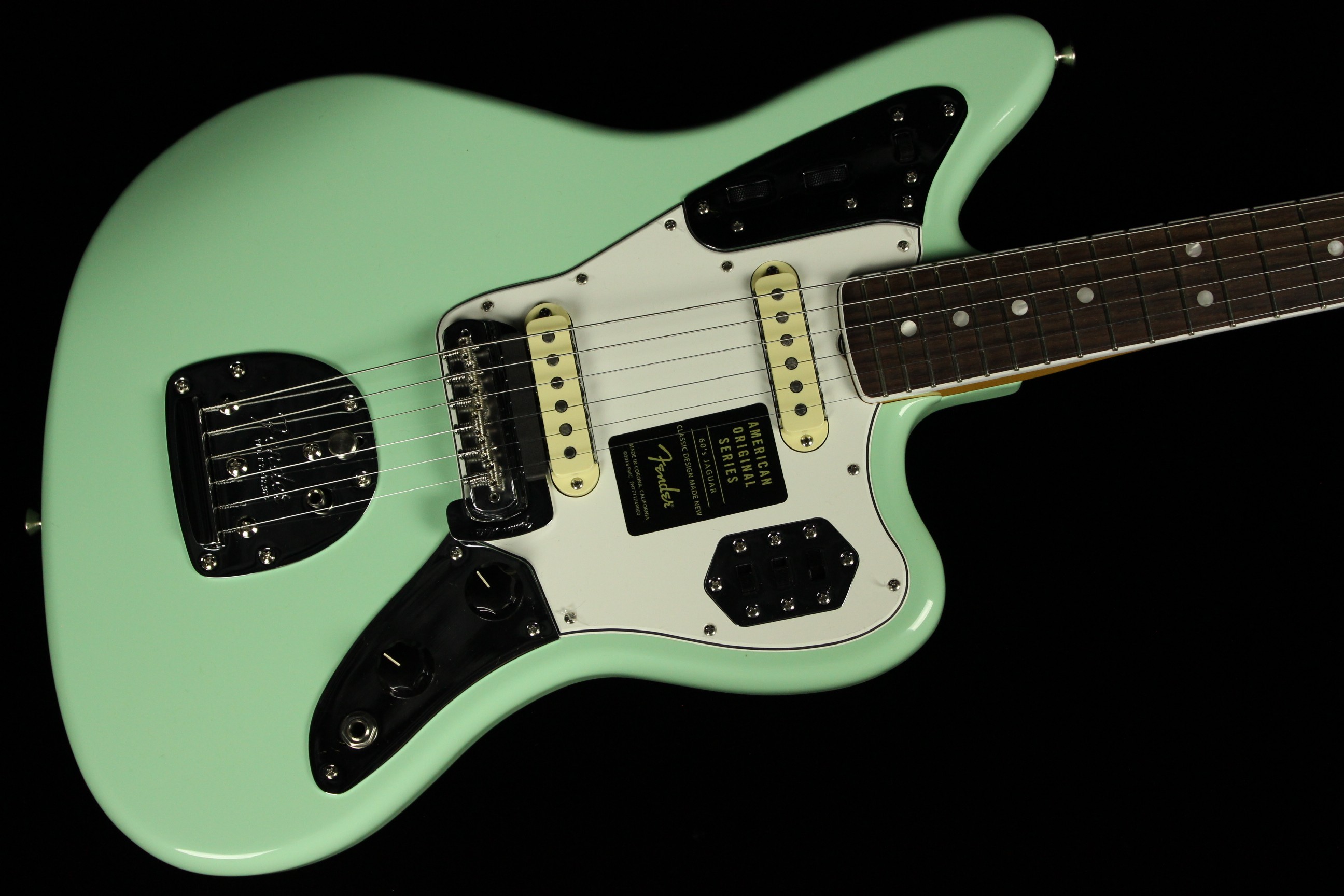 Fender American Original '60s Jaguar Surf Green (SN: V1966814) | Gino  Guitars