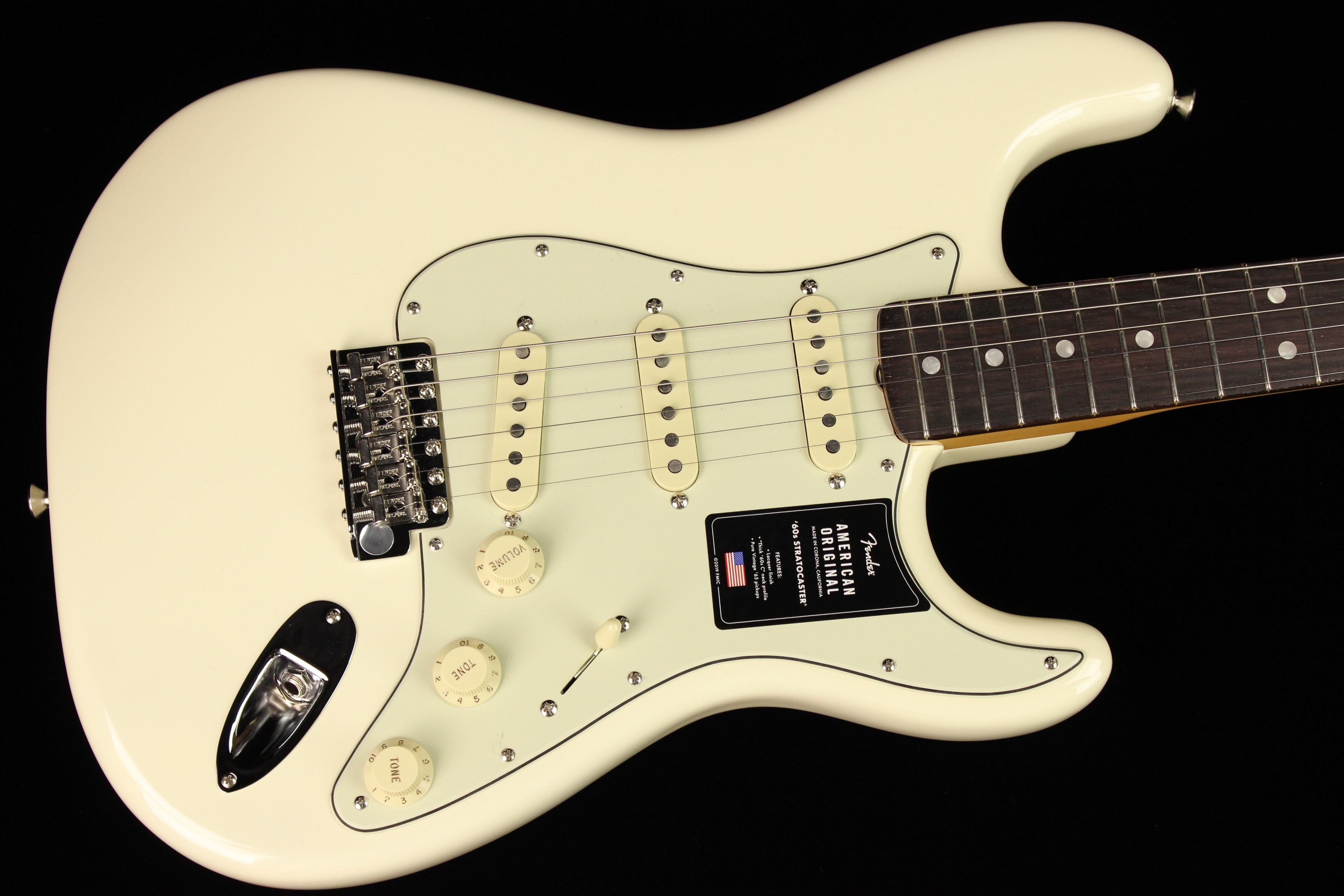Fender American Original '60s Stratocaster Olympic White (SN 