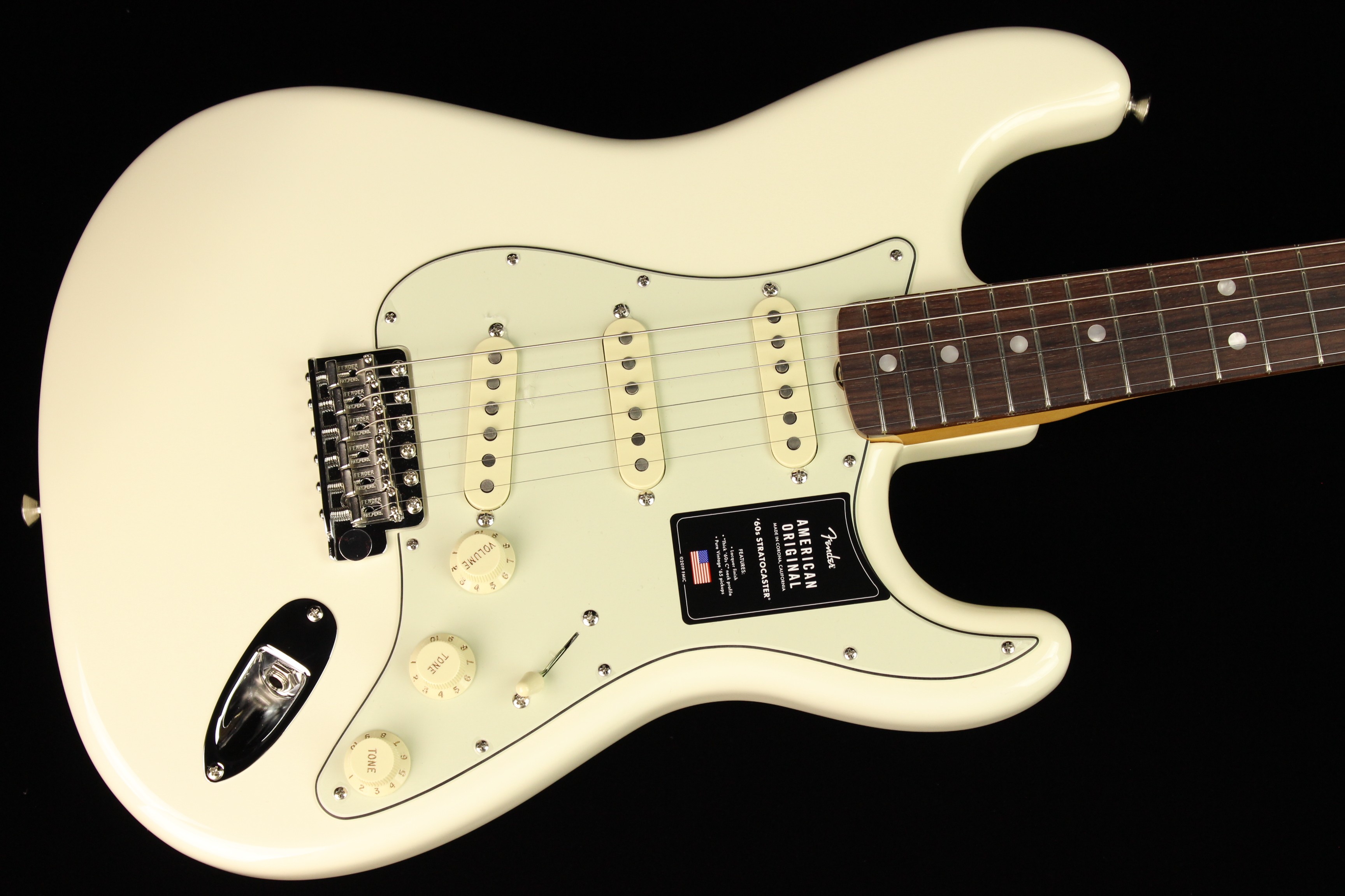 Fender American Original '60s Stratocaster Olympic White (SN