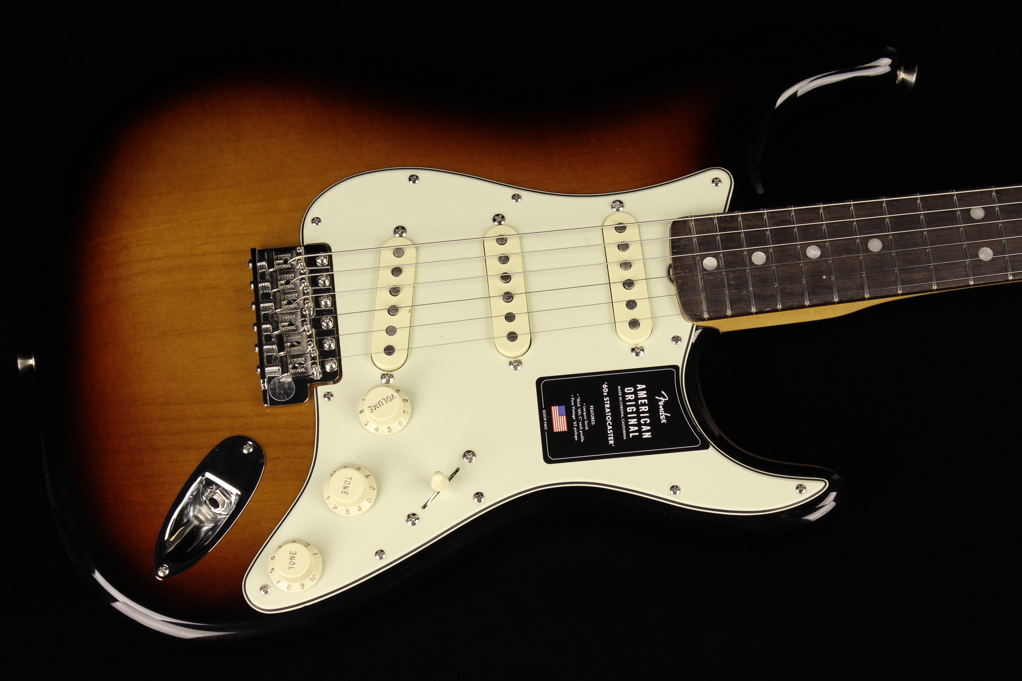 Fender American Original '60s Stratocaster 3-Color Sunburst (SN 