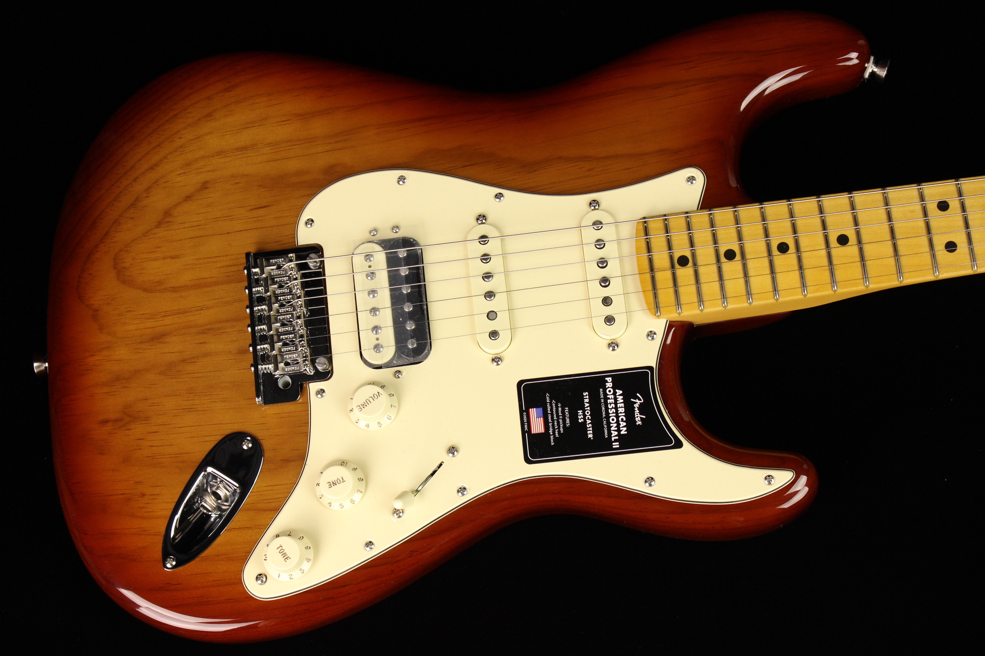 Fender American Professional II Stratocaster HSS Sienna