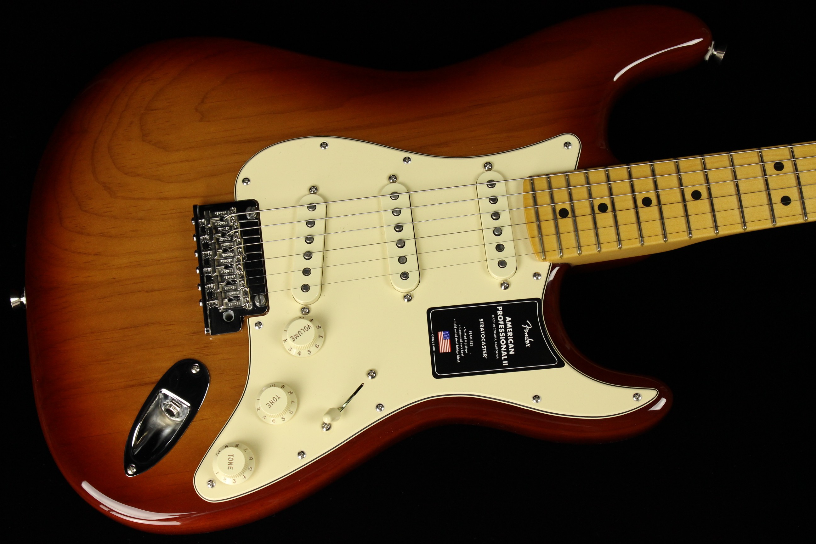 Fender American Professional II Stratocaster Sienna Sunburst (SN US20077886) Gino Guitars