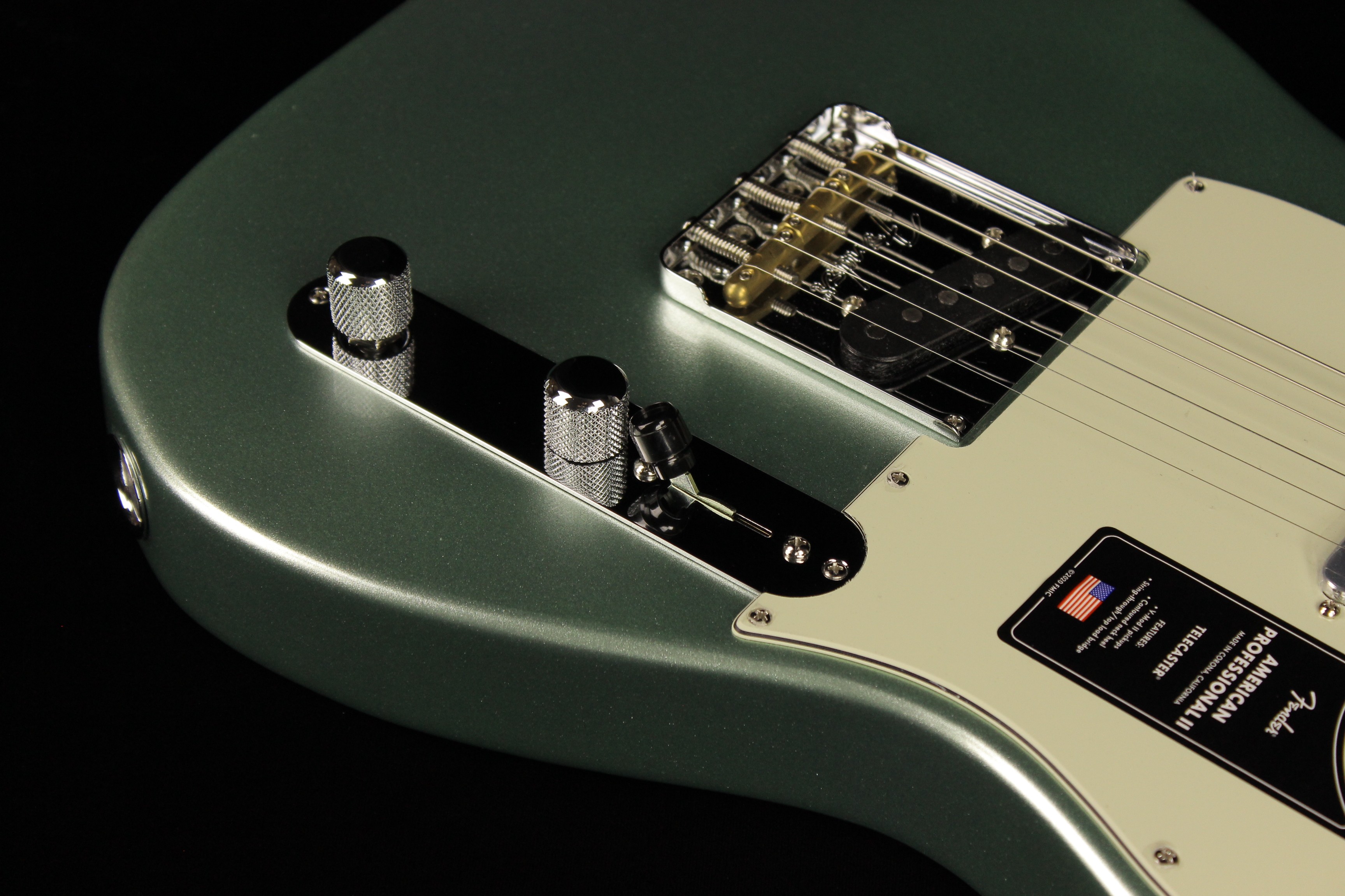 Fender American Professional II Telecaster Mystic Surf Green