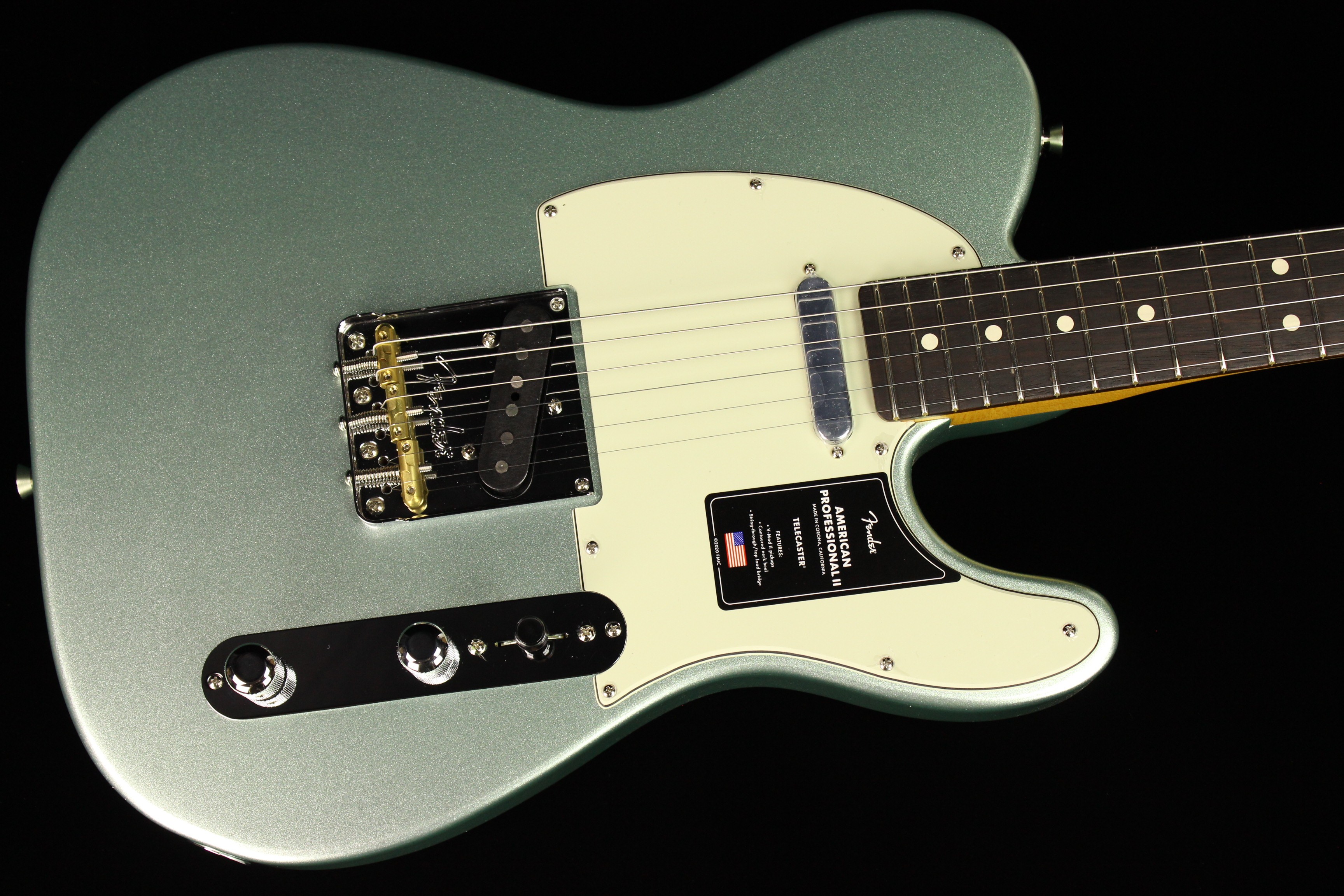 Fender American Professional II Telecaster Mystic Surf Green (SN