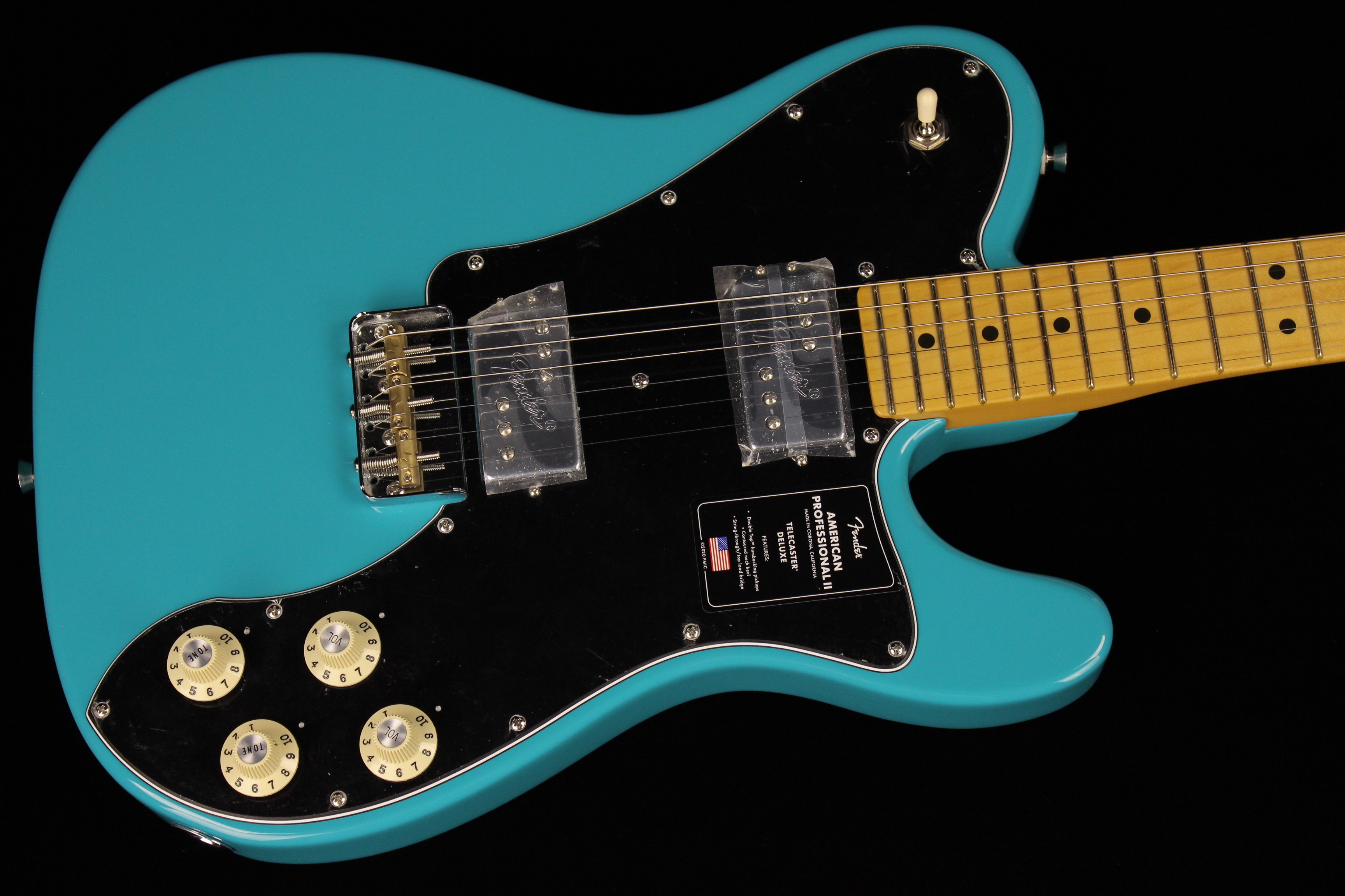 Fender American Professional II Telecaster Deluxe Miami Blue (SN
