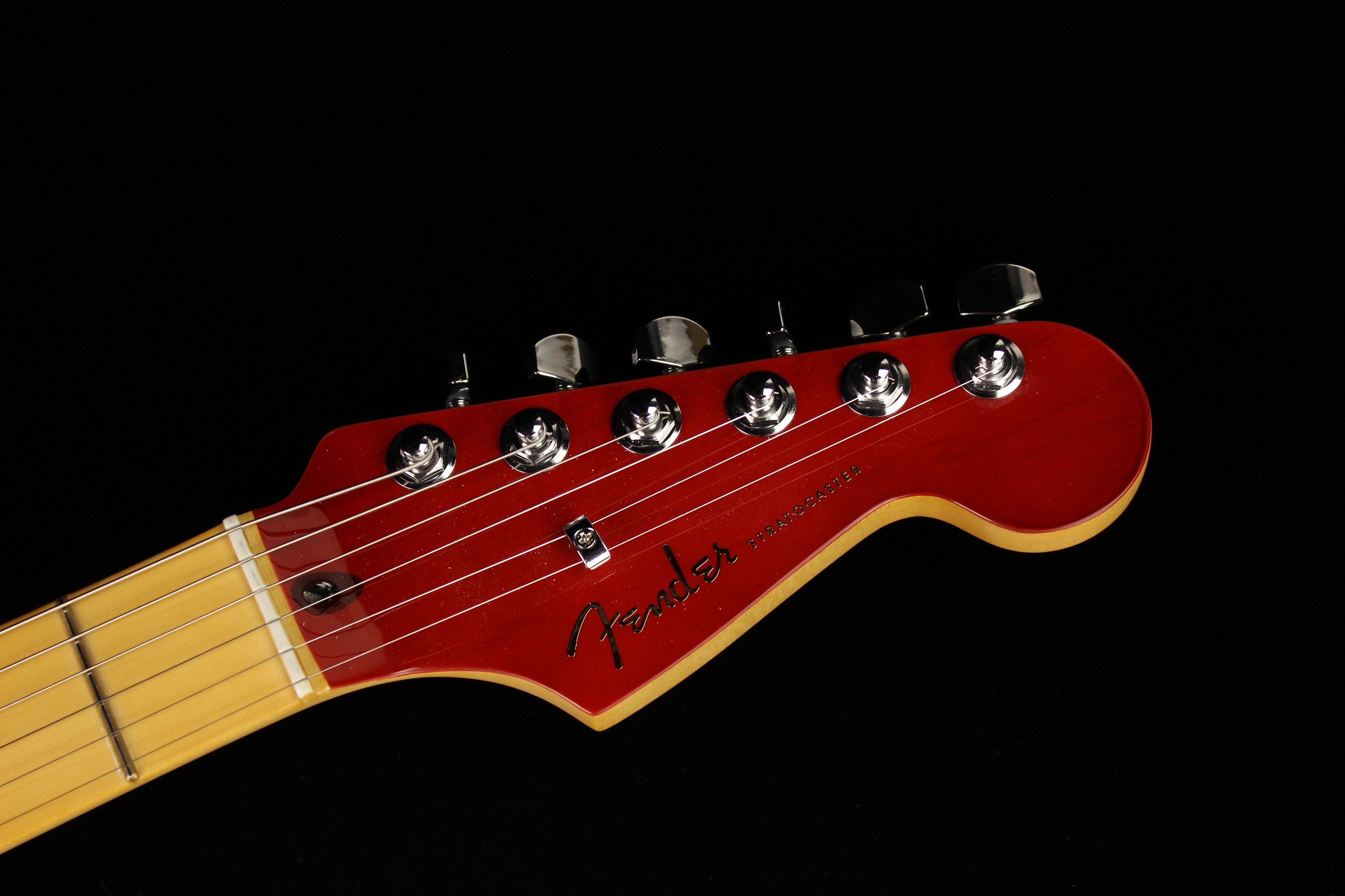 Fender American Ultra Luxe Stratocaster Plasma Red Burst (SN