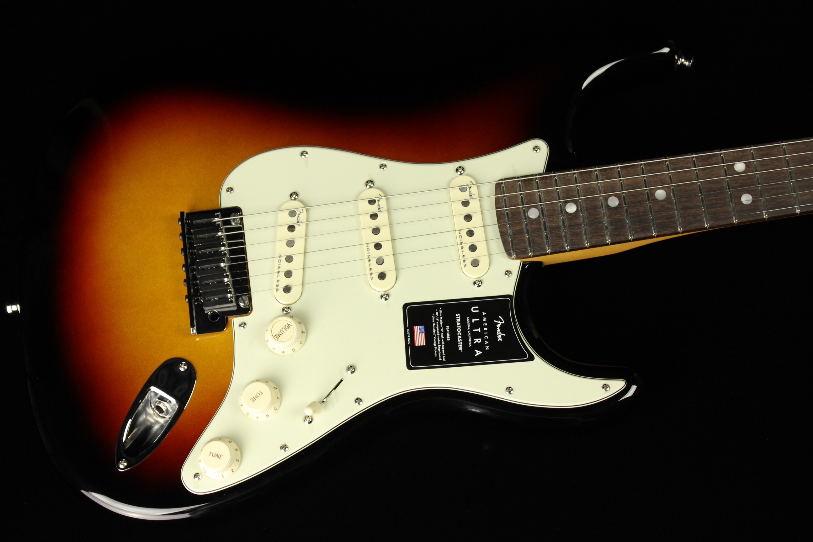 Fender American Ultra Stratocaster Ultraburst (SN US20018477) Gino Guitars