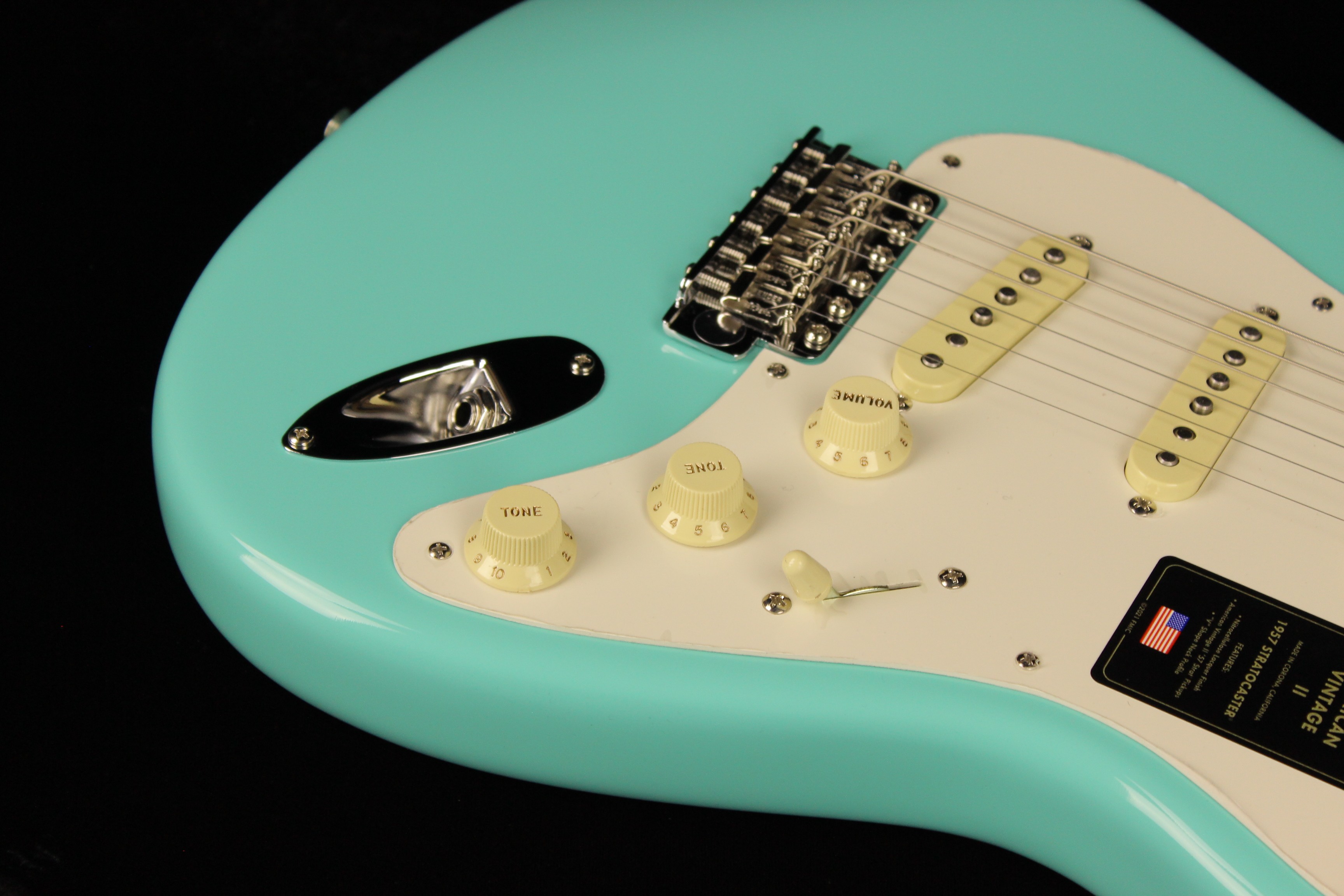 Fender American Vintage II 1957 Stratocaster Sea Foam Green