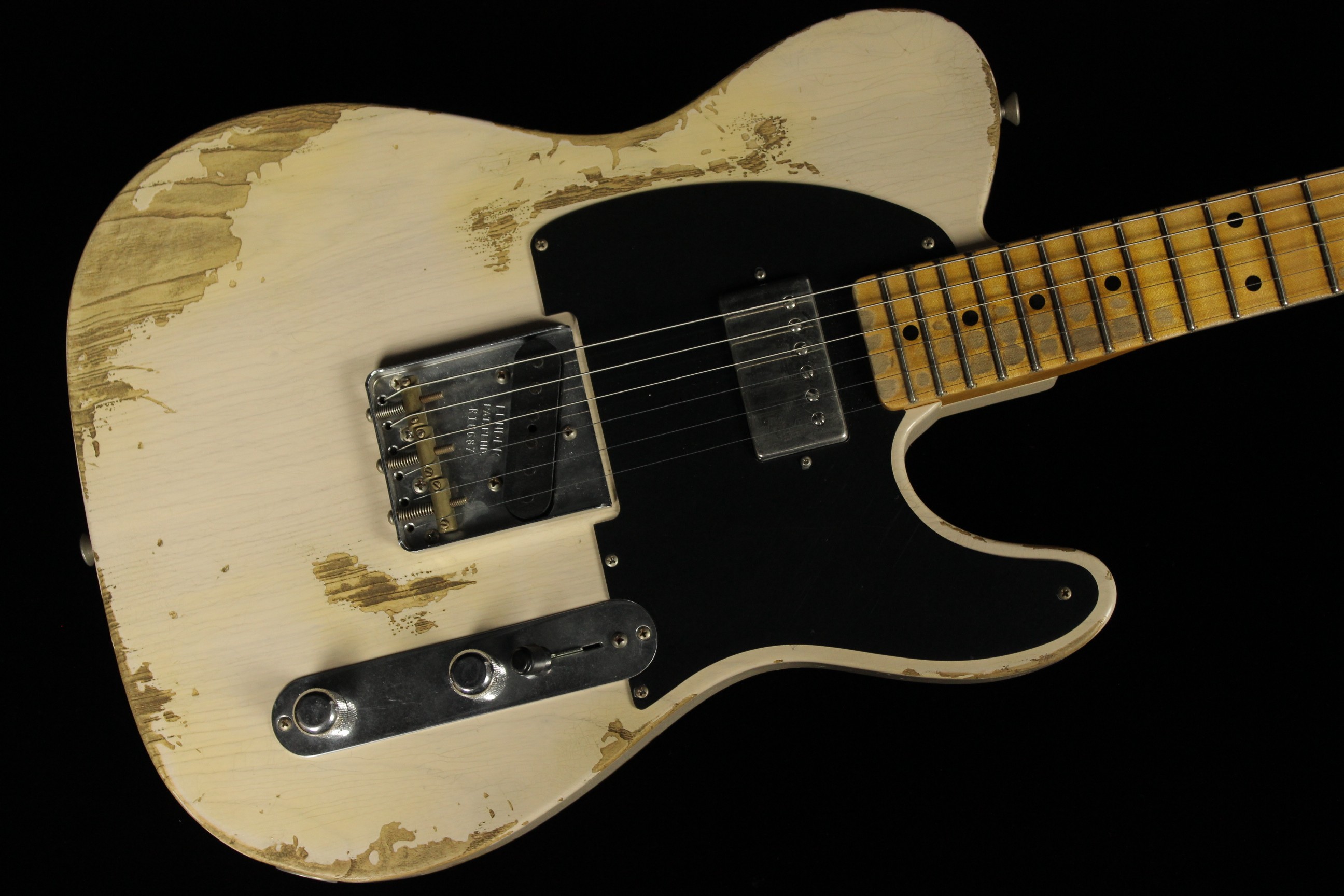Fender Custom 1952 Telecaster Heavy Relic Dirty White Blonde SN R16687 Gino Guitars