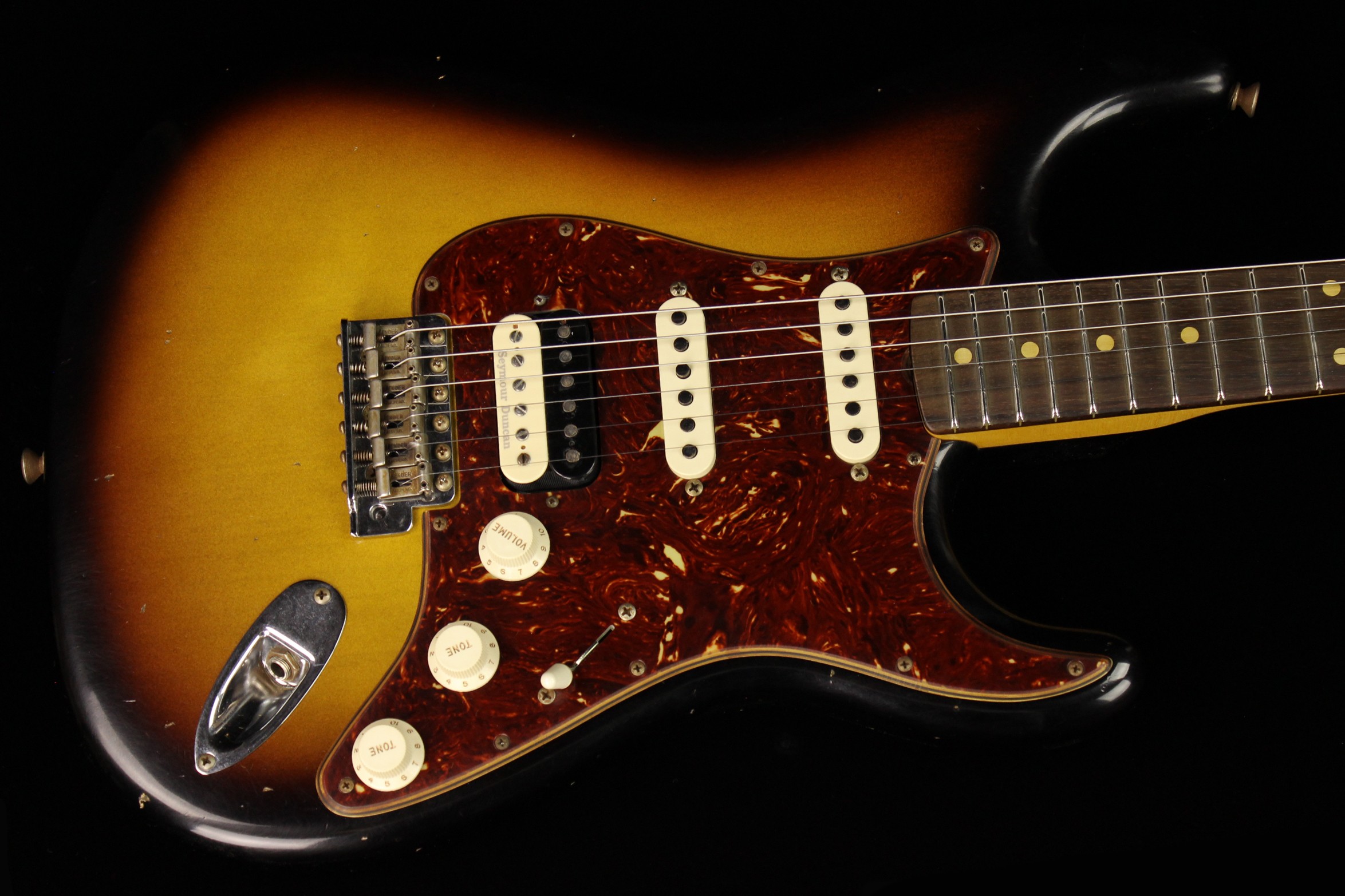 Fender Custom 1961 Stratocaster HSS Journeyman Relic Faded 3Color