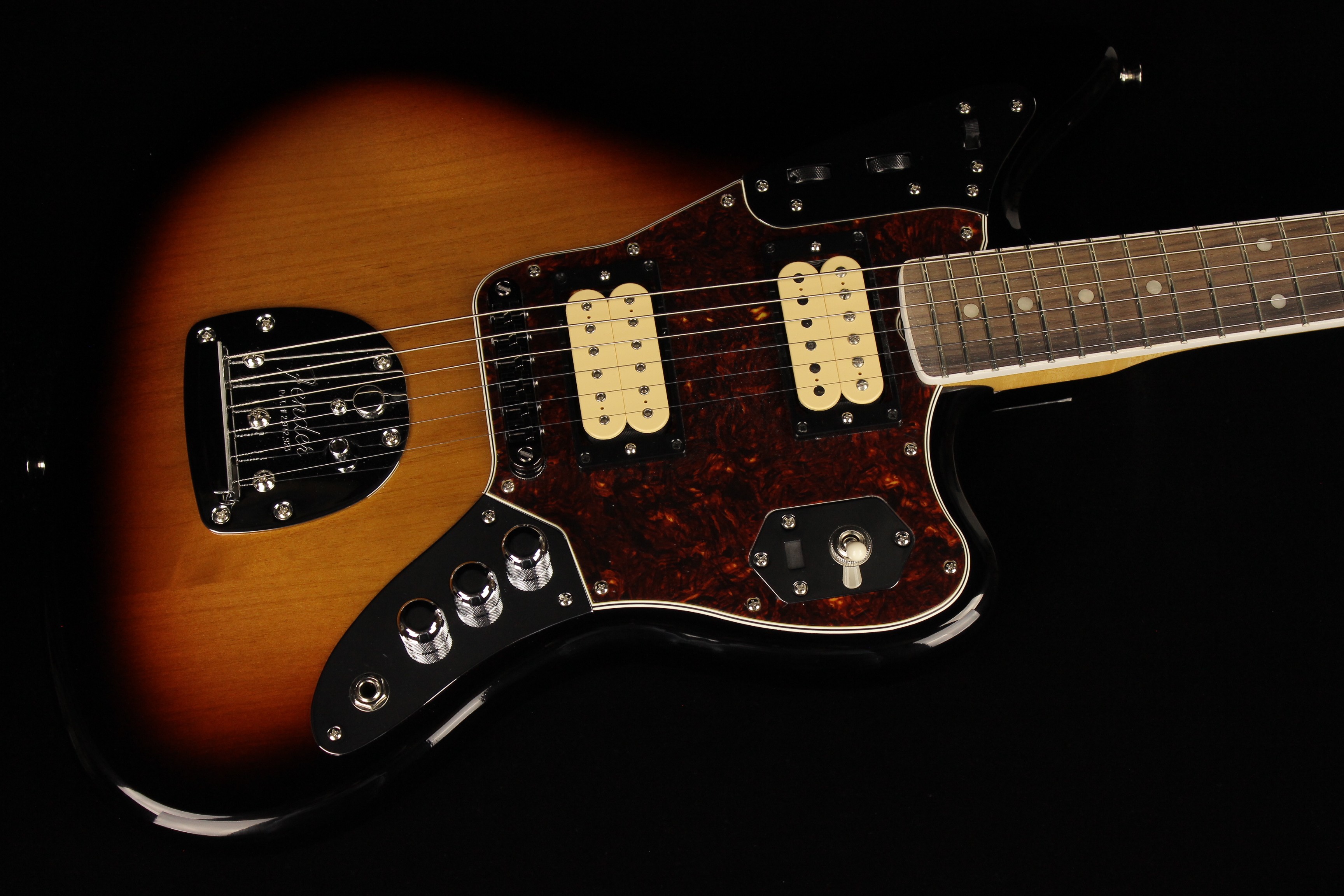 Fender Kurt Cobain Signature Jaguar NOS 3 Color Sunburst SN MX22220334 Gino Guitars