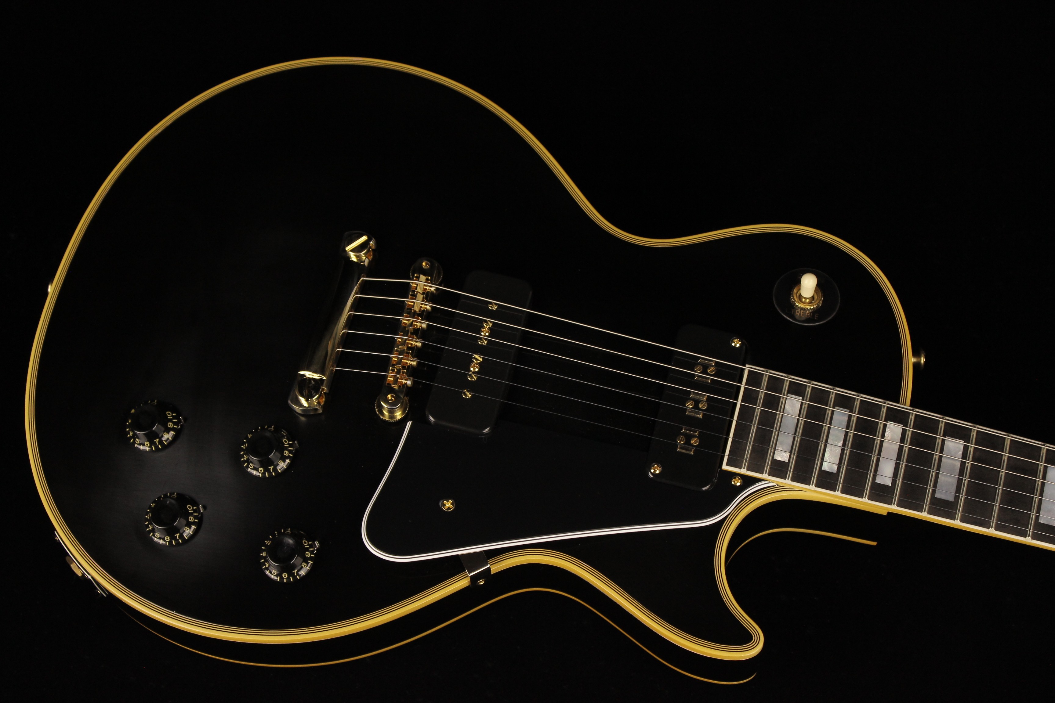 Gibson Custom 1960 Les Paul Special Double Cut Ebony VOS w