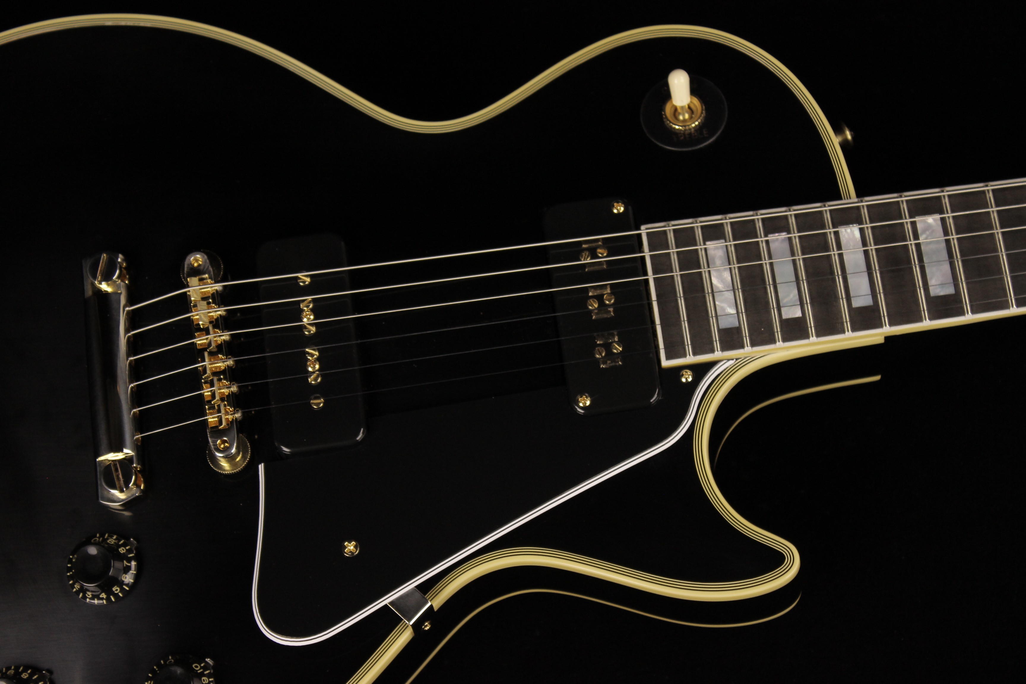 Gibson Custom 1954 Les Paul Custom Staple Pickup Reissue VOS
