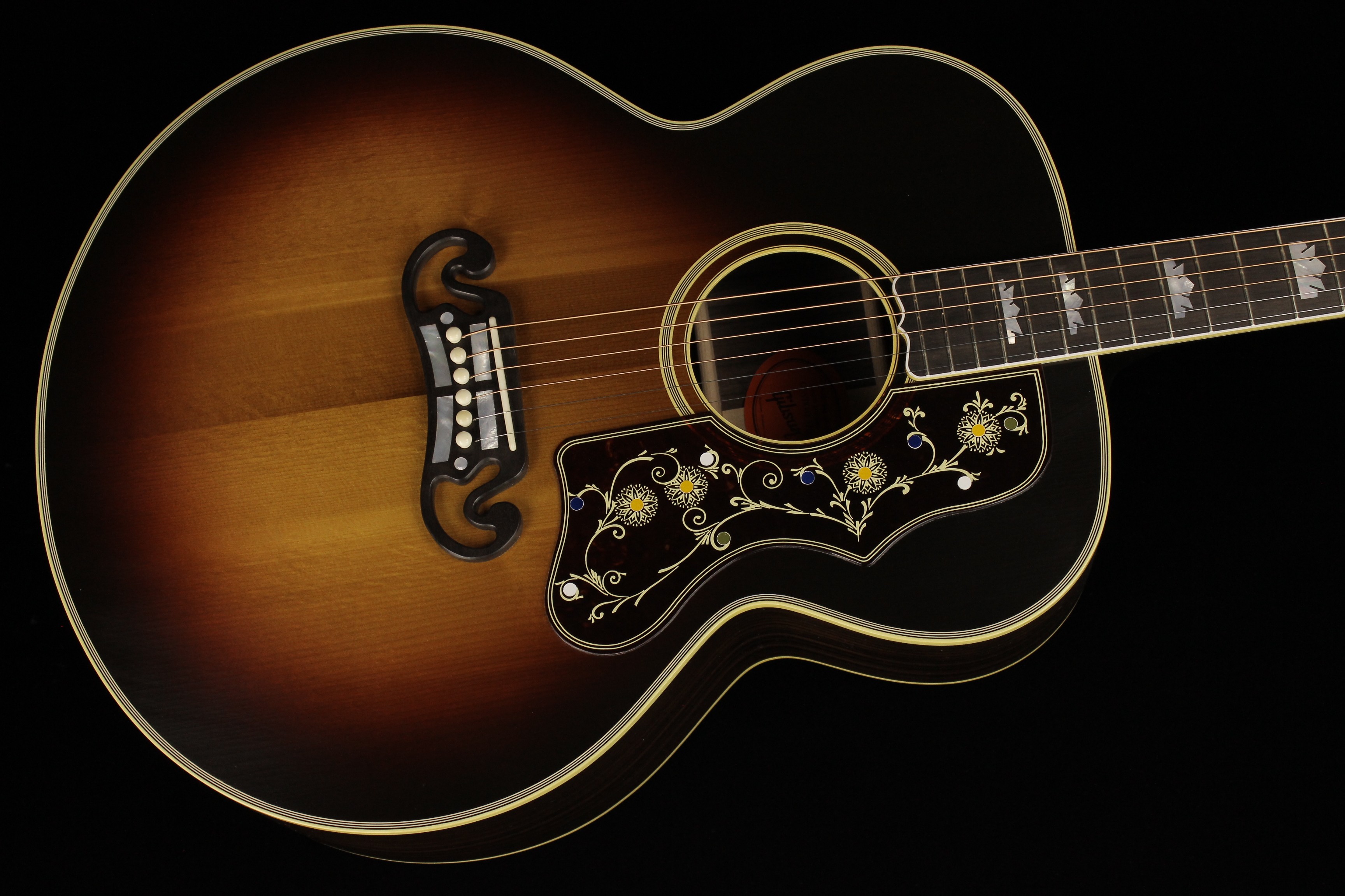 Gibson Custom Historic Pre War SJ 200 Rosewood Vintage Sunburst SN 21072009 Gino Guitars