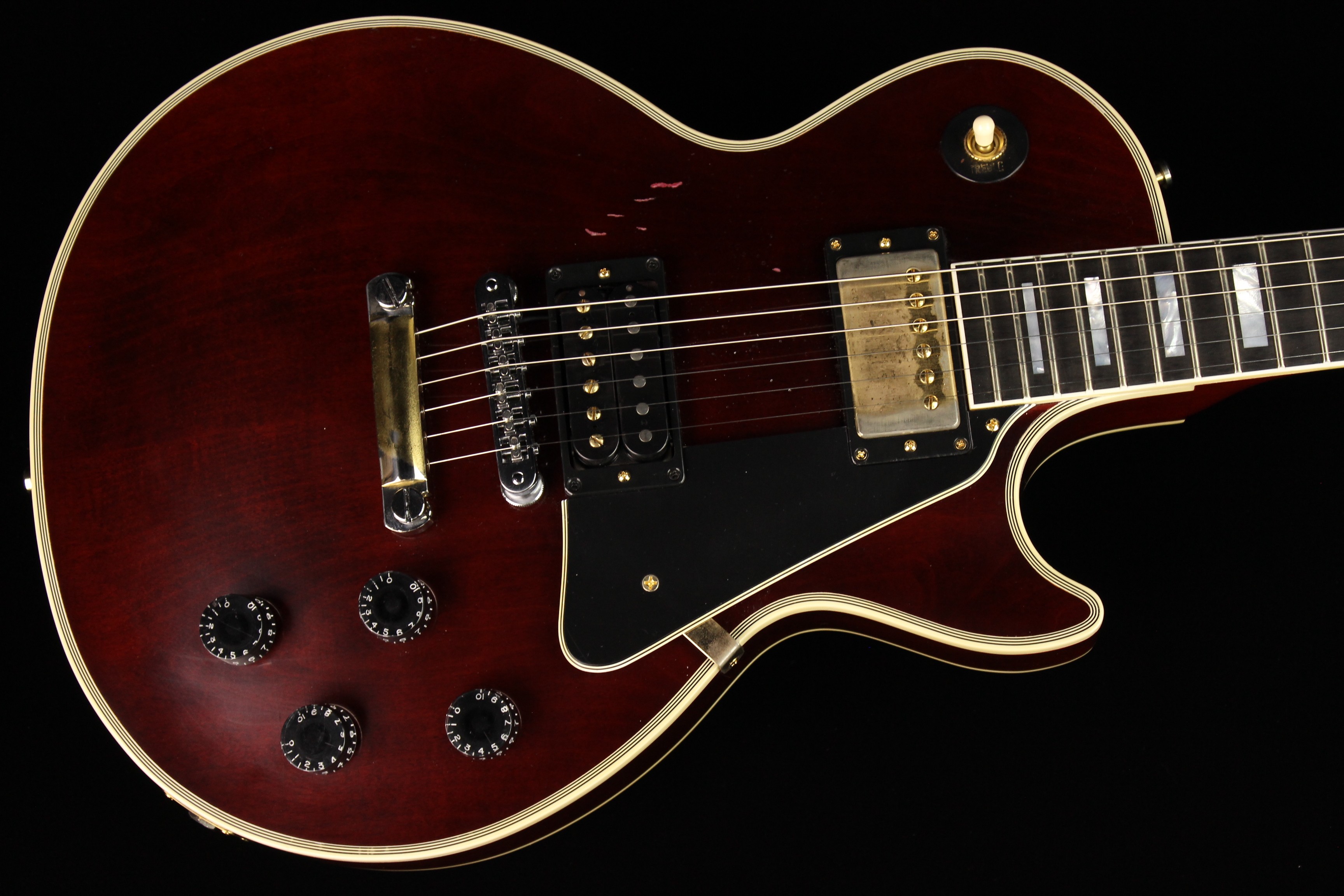 Gibson Custom Jerry Cantrell Wino Les Paul Custom Murphy Lab Aged