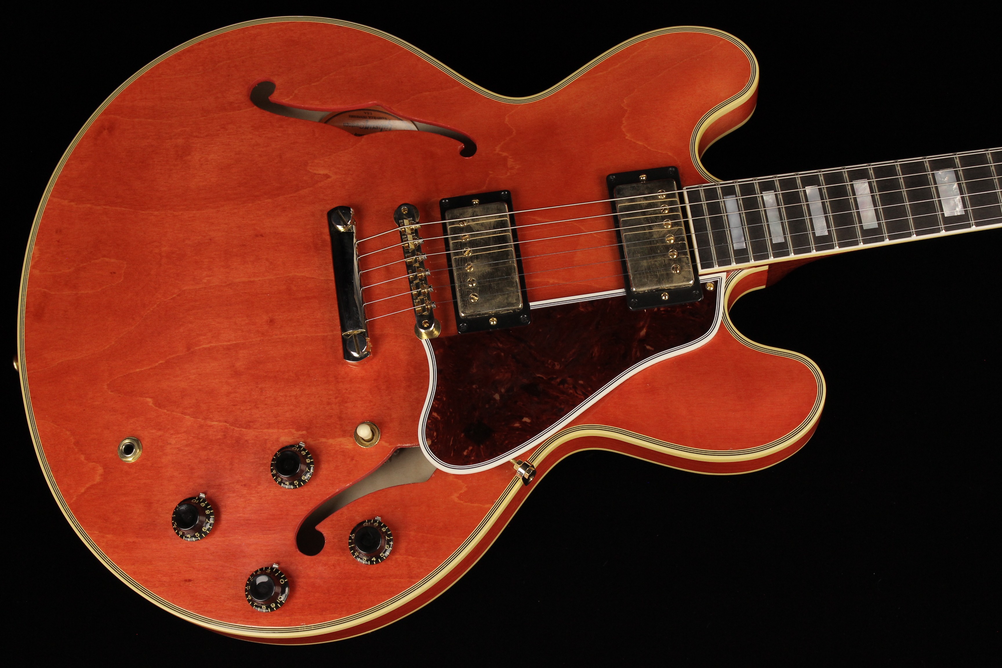 再入荷アイテム ES-355 1959 Lab Murphy Custom Gibson Reissue Light Bar Stop アクセサリー