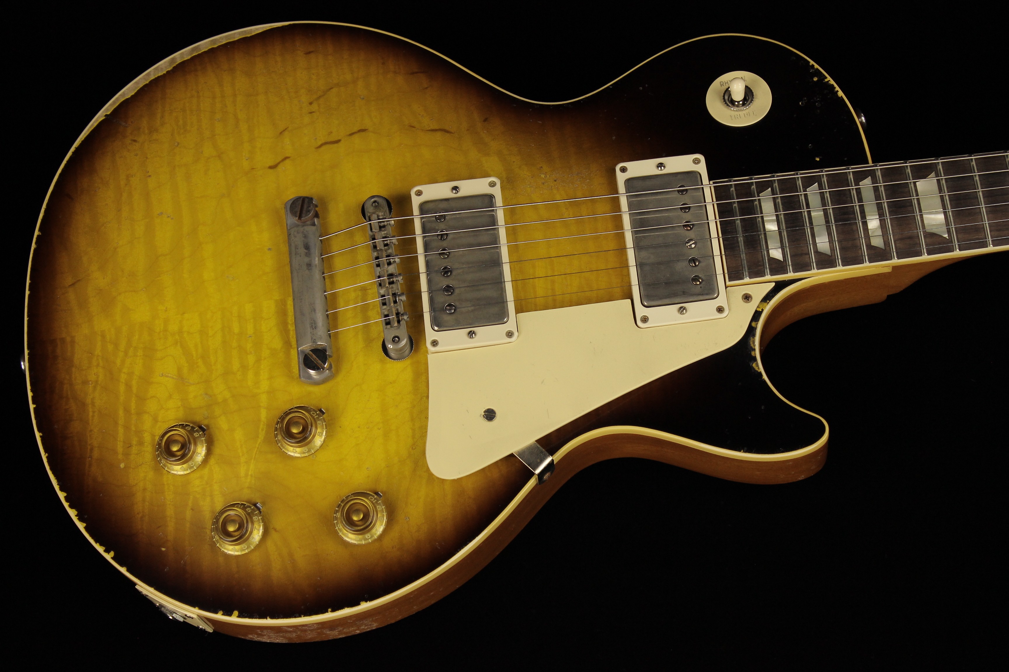 Gibson Custom Murphy Lab 1959 Les Paul Standard Reissue Ultra Heavy Aged  Kindred Burst (SN: 921077) | Gino Guitars