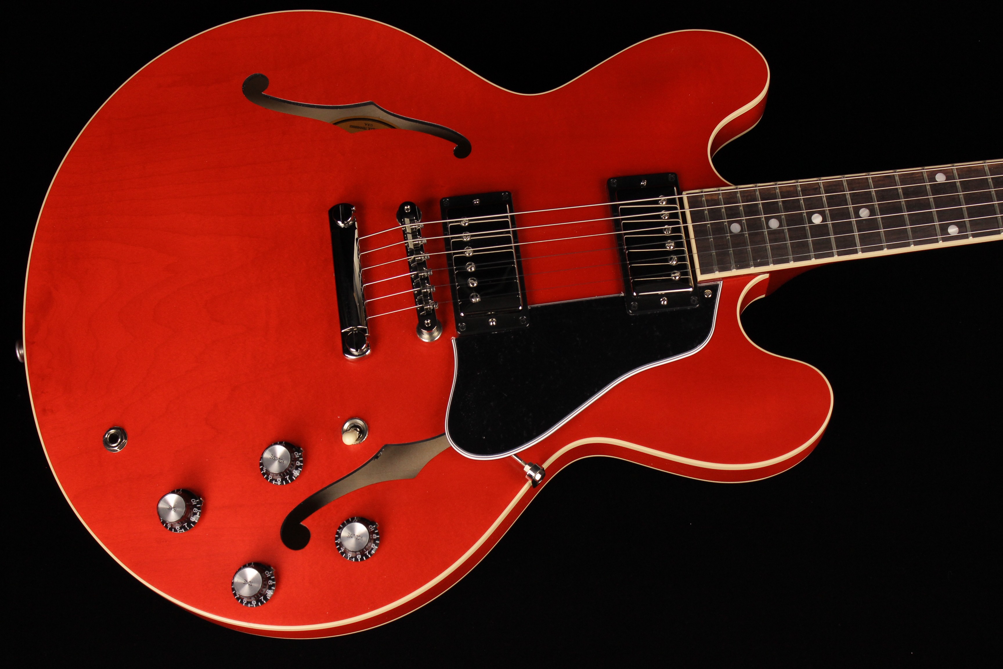 Gibson ES-335 Satin Cherry (SN: 227920344) Gino Guitars