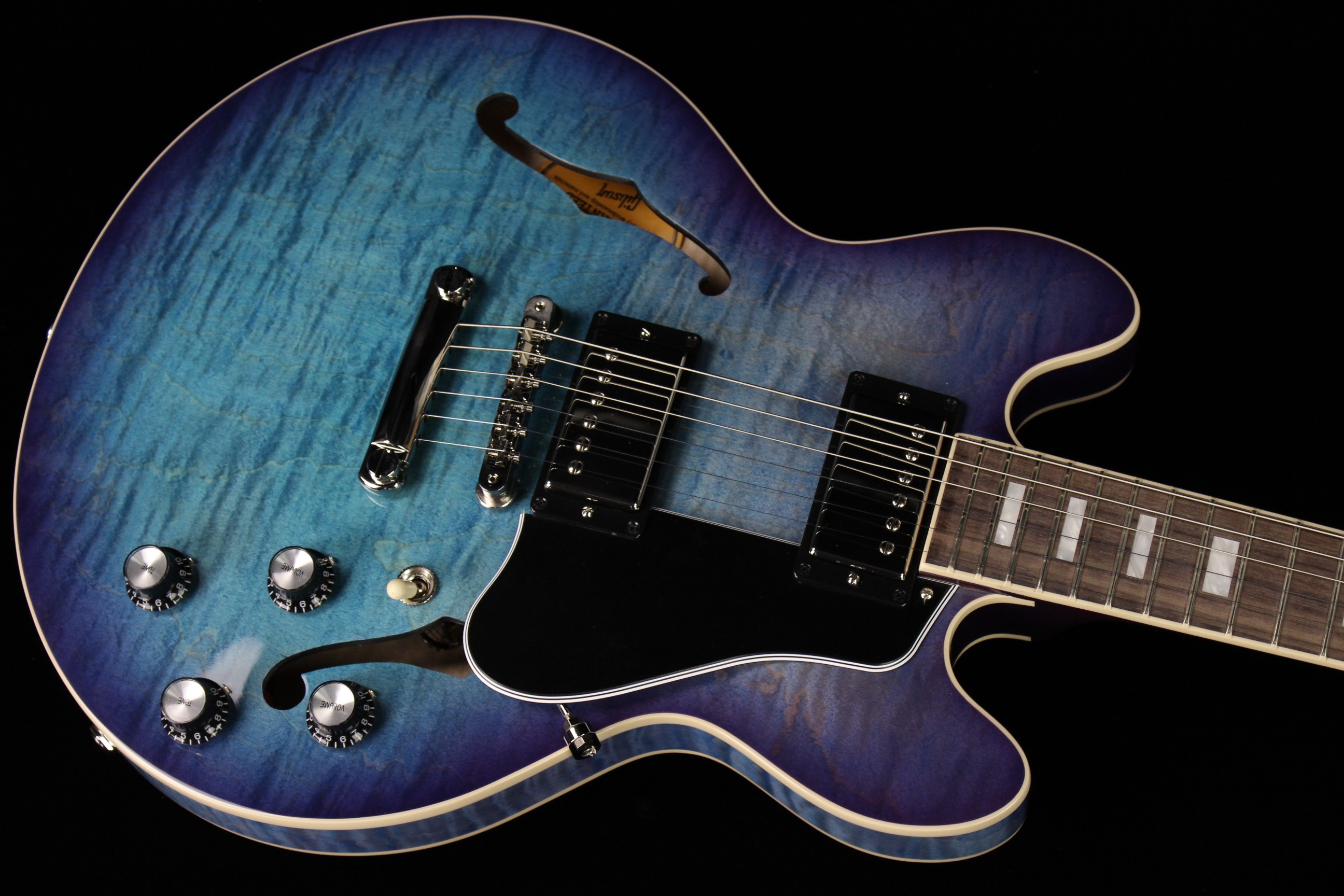 Gibson ES-339 Figured Blueberry Burst (SN: 224500007) | Gino Guitars