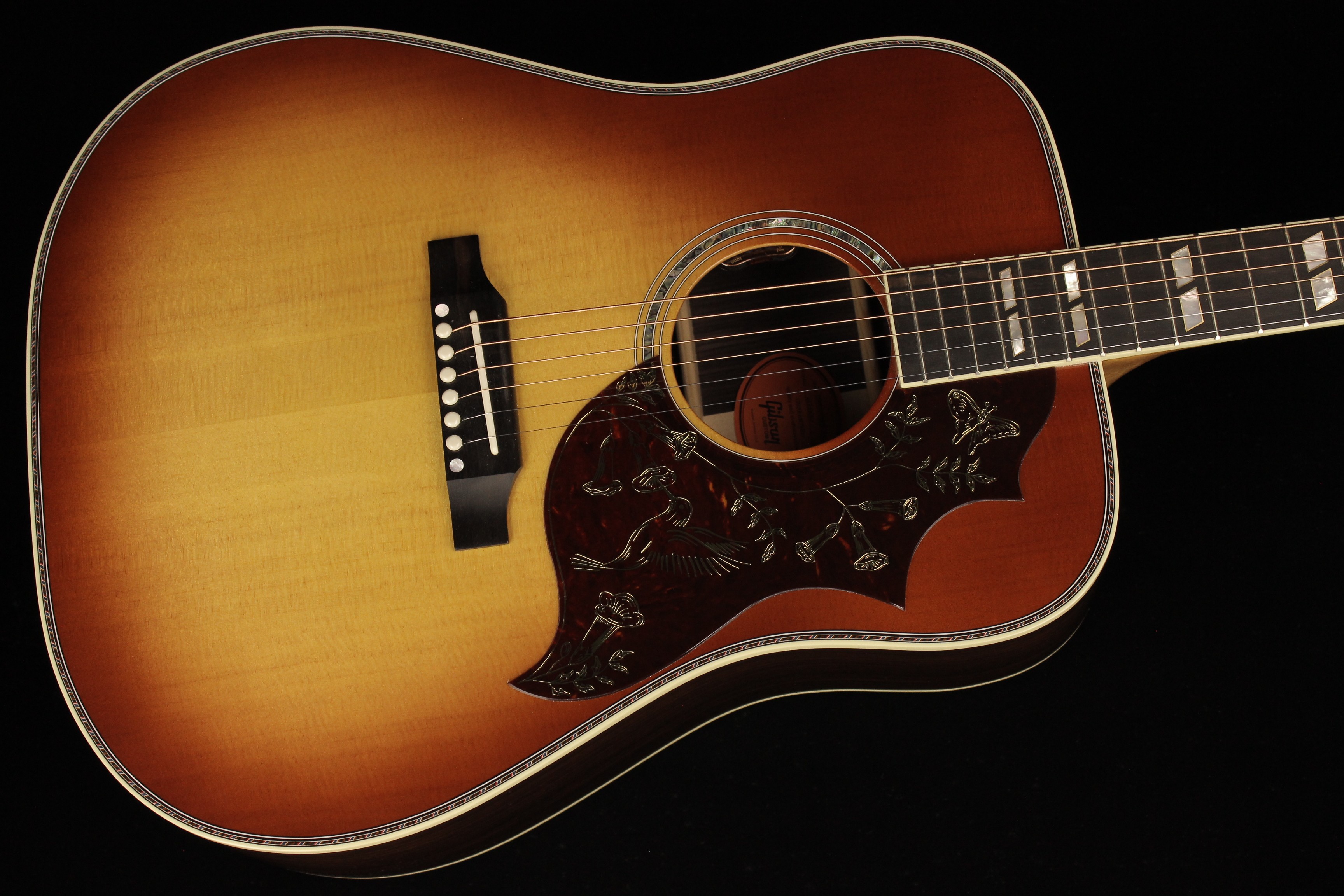 Gibson Hummingbird Deluxe Rosewood Rosewood Burst (SN: 21443063