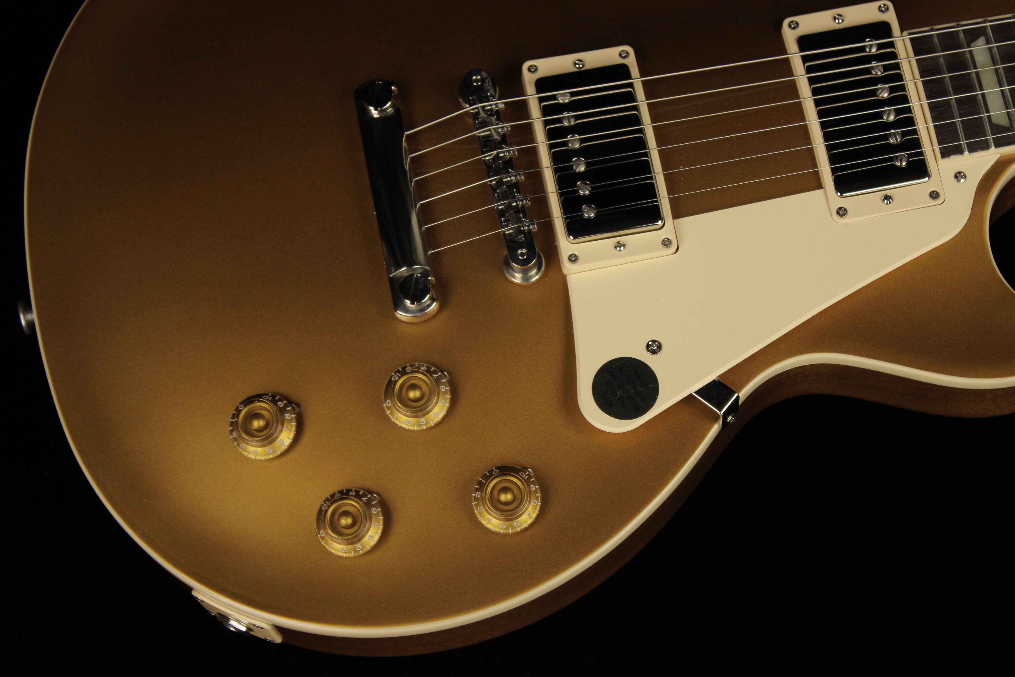 【gt789】Gibson USA Les Paul Standard Gibson USA Les Paul Standard 50S P-90 Goldtop Oc - Single