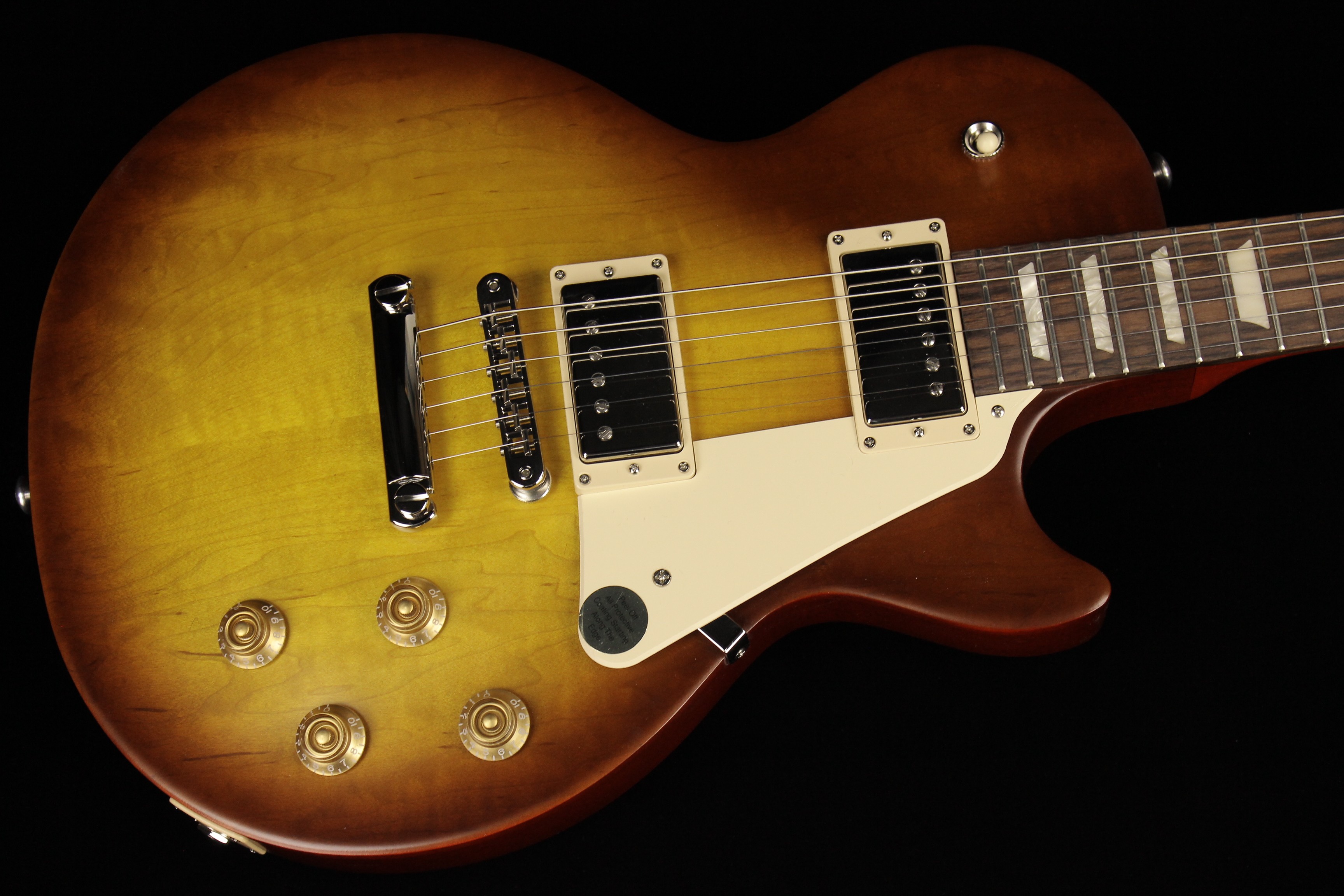 ギター Gibson Les Paul Tribute Satin Cherry Sun Gibson Les Paul Tribute Electric Guitar Satin Cherry
