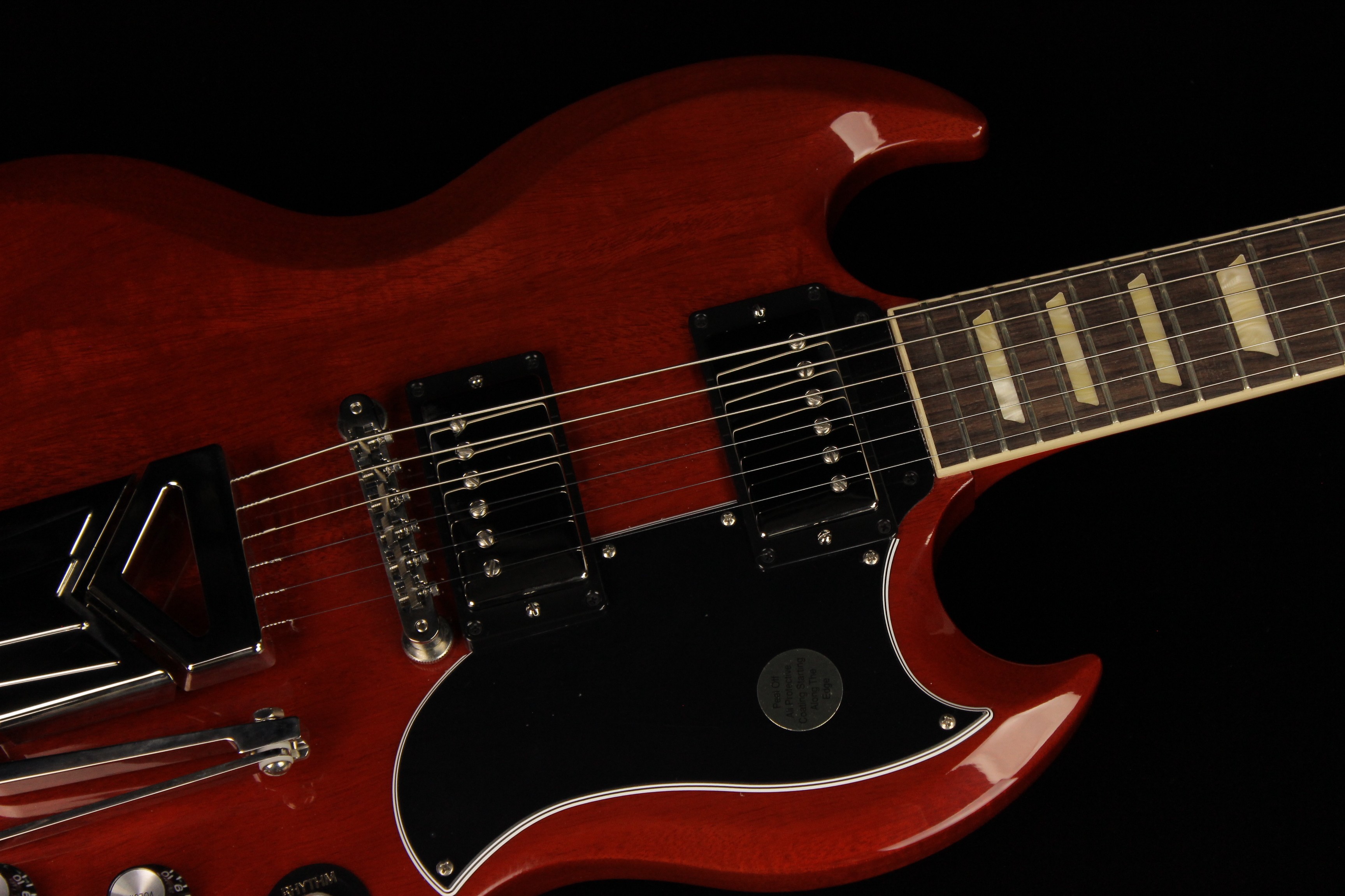 Gibson SG Standard '61 Sideways Vibrola Vintage Cherry (SN