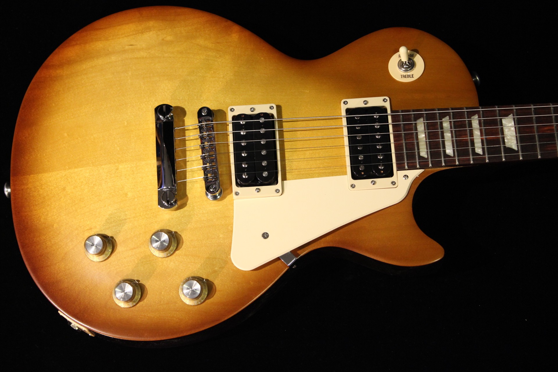 Gibson Les Paul 50s Tribute T 2016 Satin Honey Burst (SN: 160000905) | Gino  Guitars