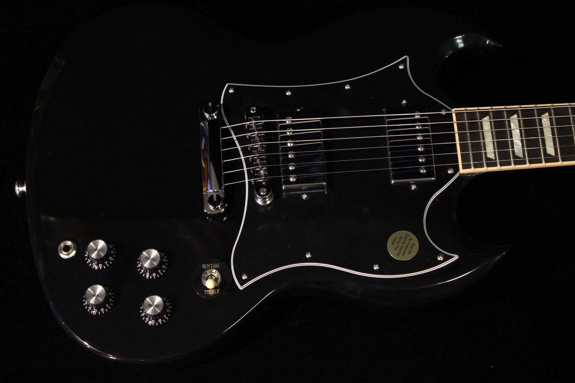 Gibson SG Standard T 2016 Ebony (SN: 160005936) | Gino Guitars
