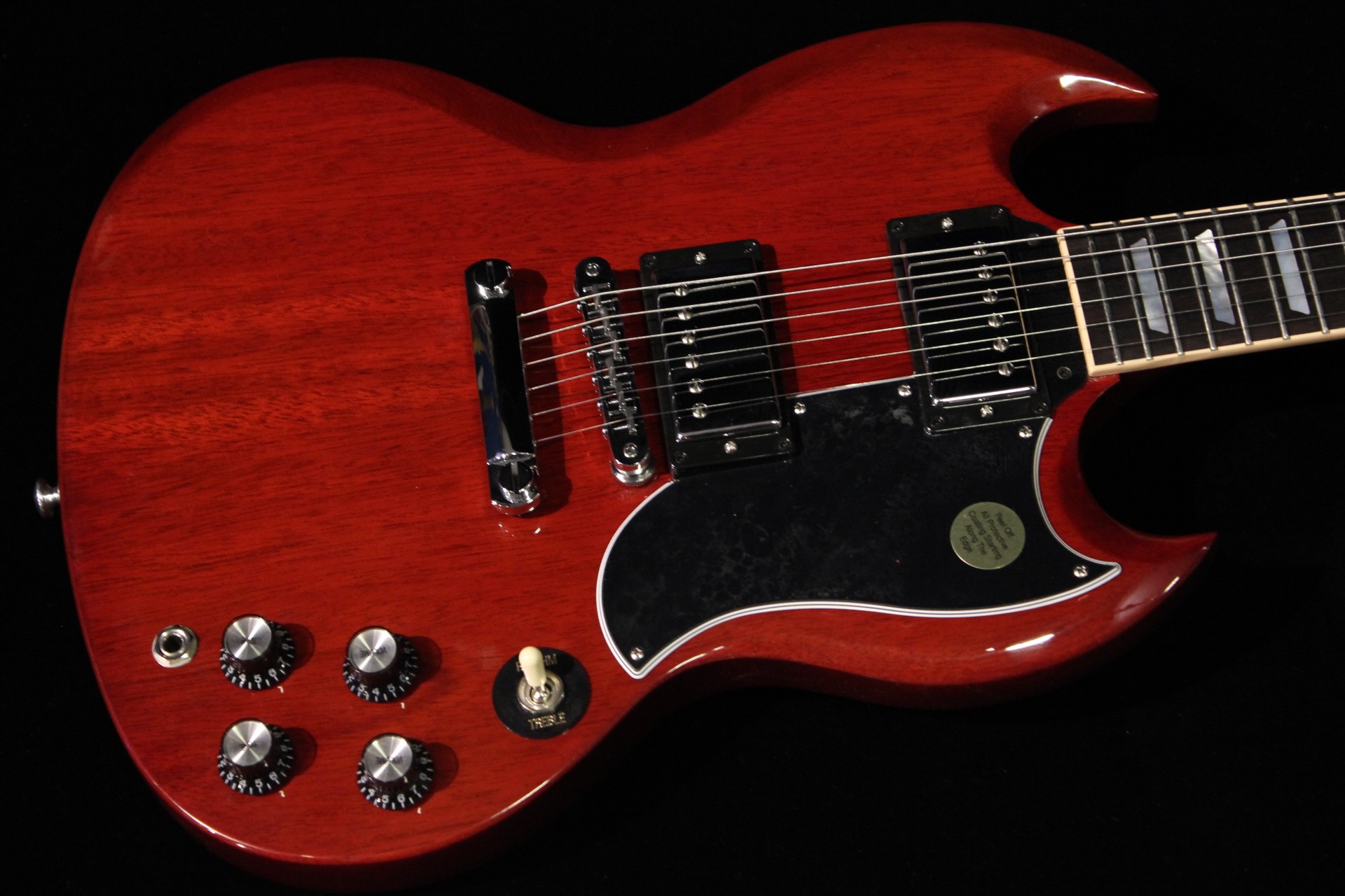 Gibson SG Standard Heritage Cherry Electric Guitar with Gig