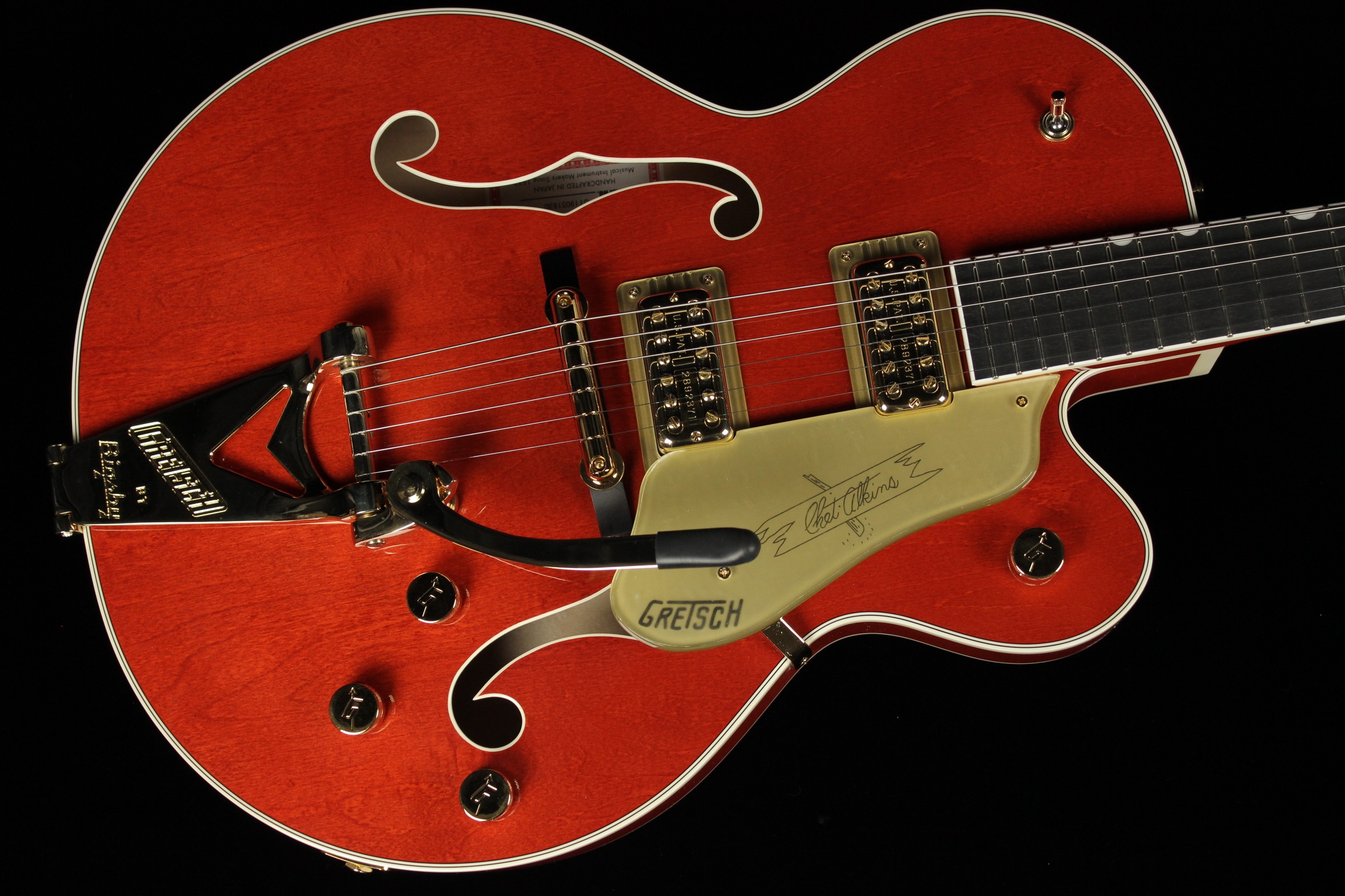 Gretsch G6120T Players Edition Nashville Orange Stain (SN JT19051830