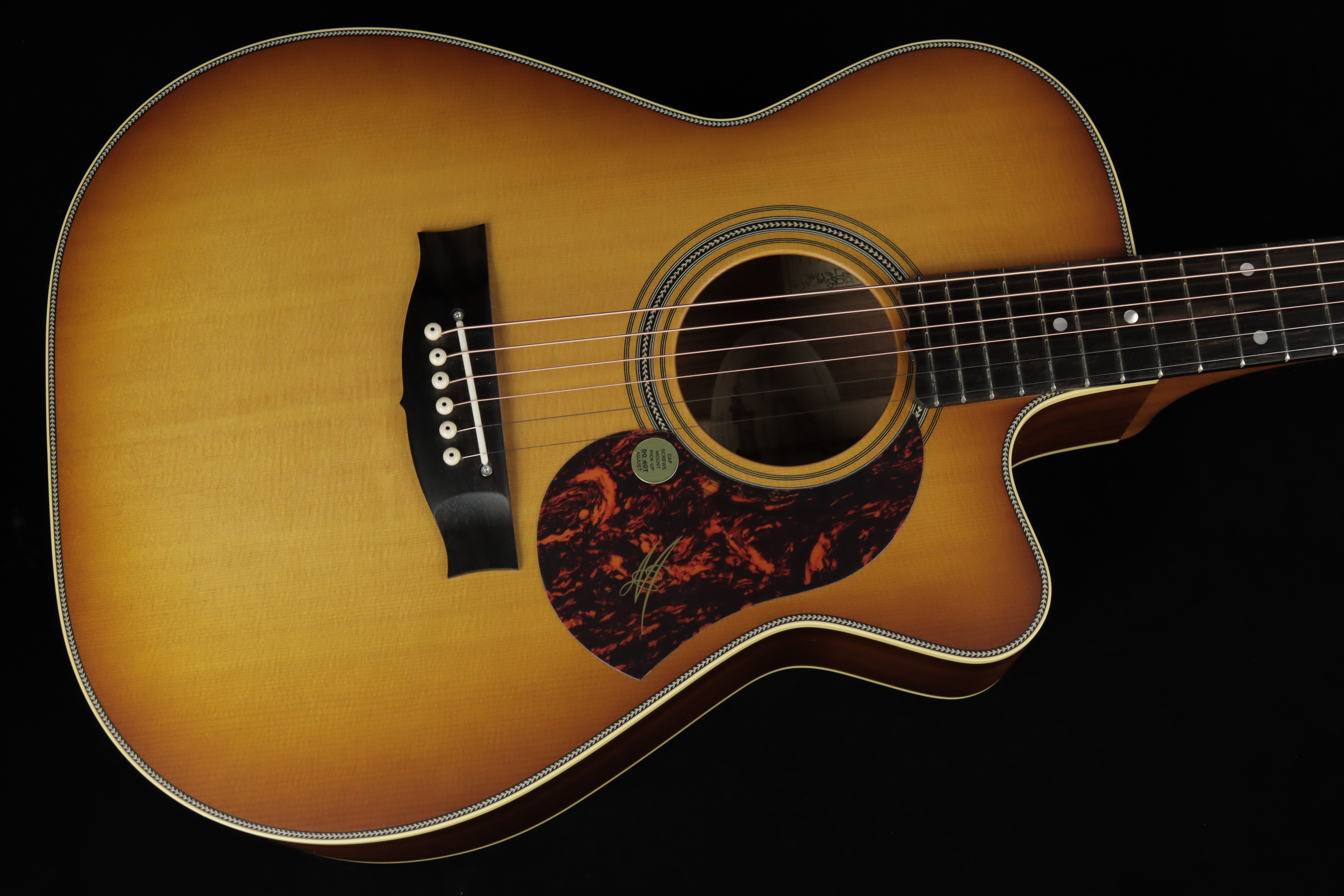 Maton EBG808C Nashville Vintage Amber Burst (SN: 28448) | Gino Guitars