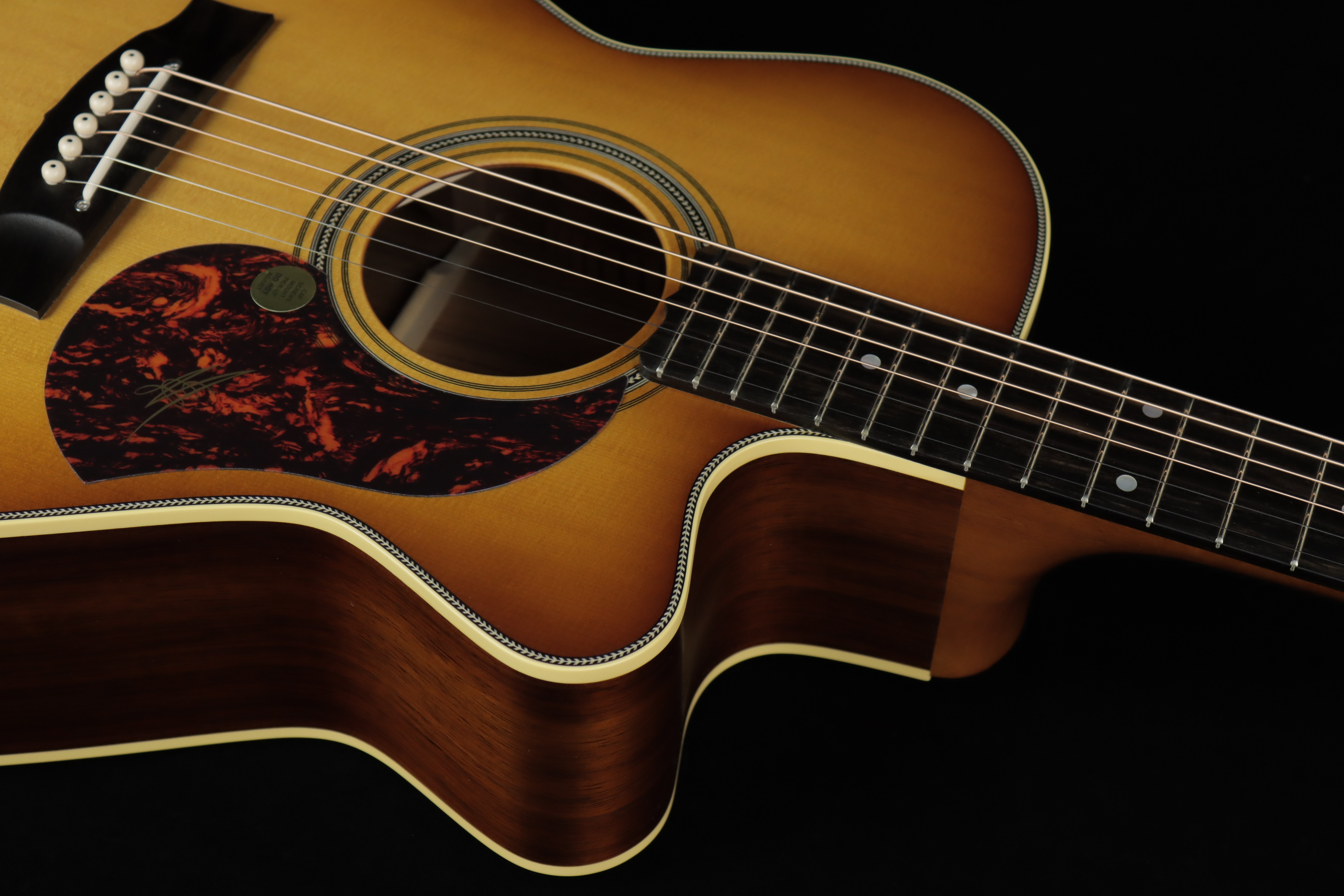 Maton EBG808C Nashville Vintage Amber Burst (SN: 28448) | Gino Guitars