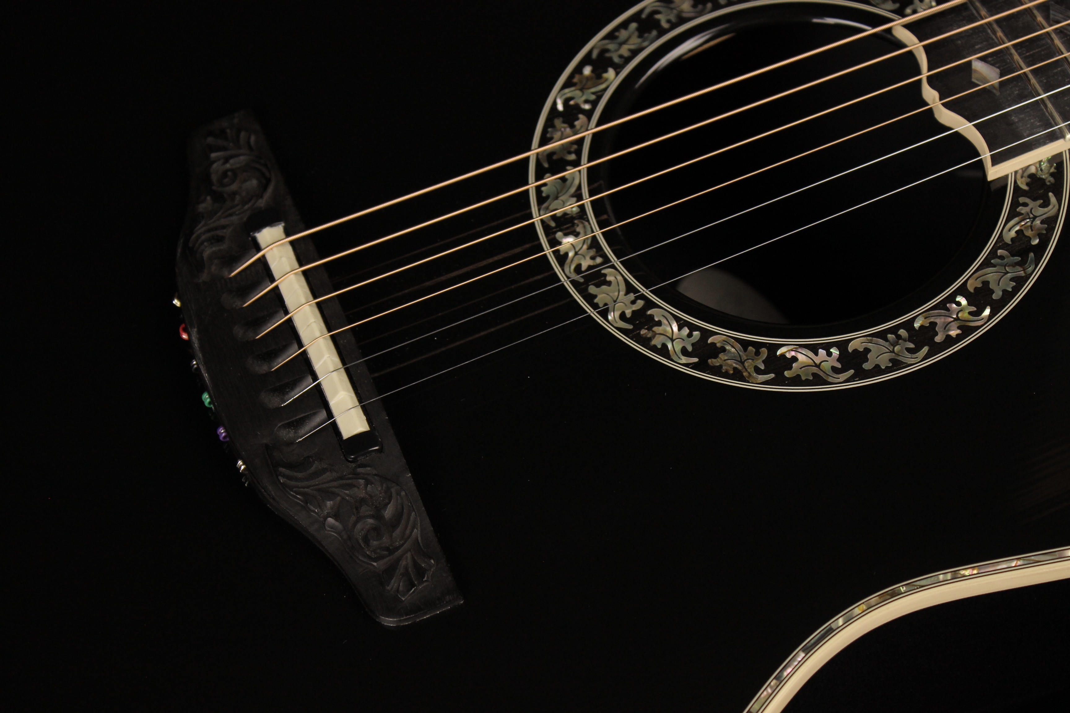 Ovation 1769-ADII Al Di Meola Black (SN: 584810) | Gino Guitars