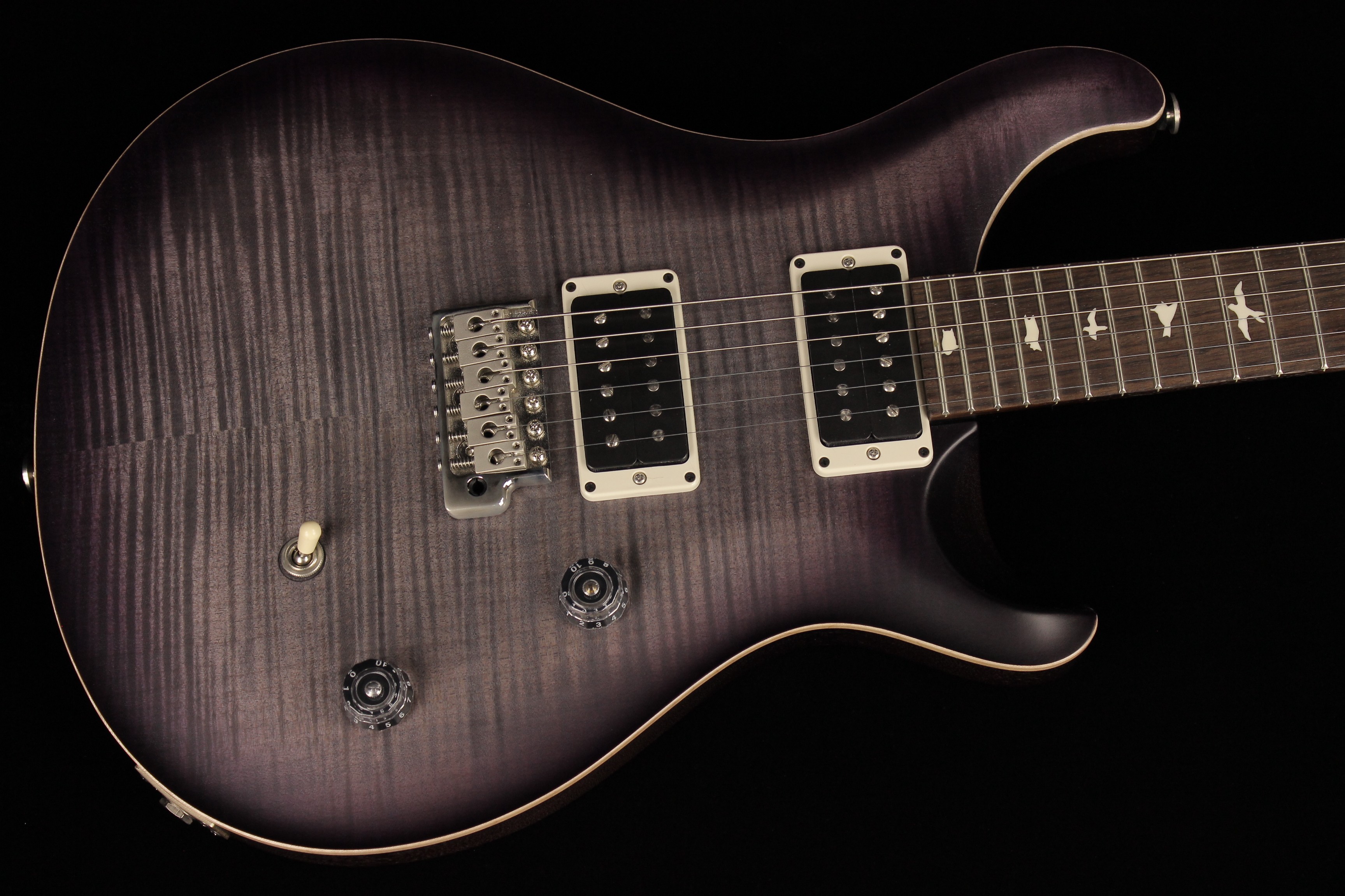 Paul Reed Smith CE24 Satin Nitro Limited Faded Grey Purple Burst