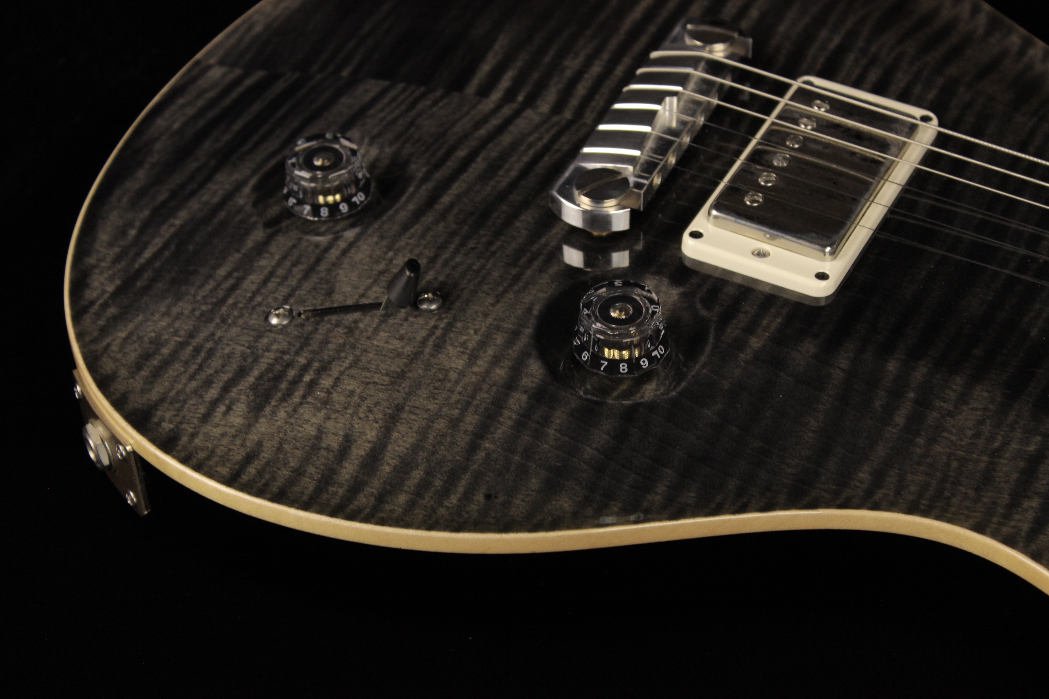 Paul Reed Smith Custom 22 Stoptail 10 Top Grey Black SN 216648
