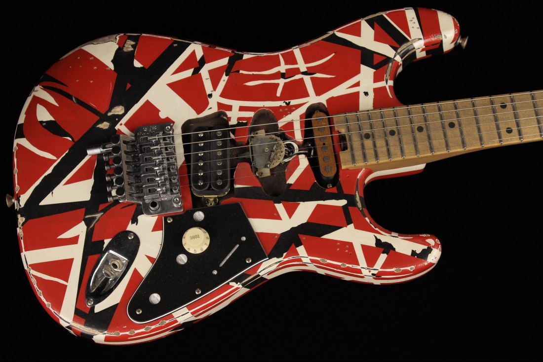 EVH Striped Series Frankenstein Frankie Relic