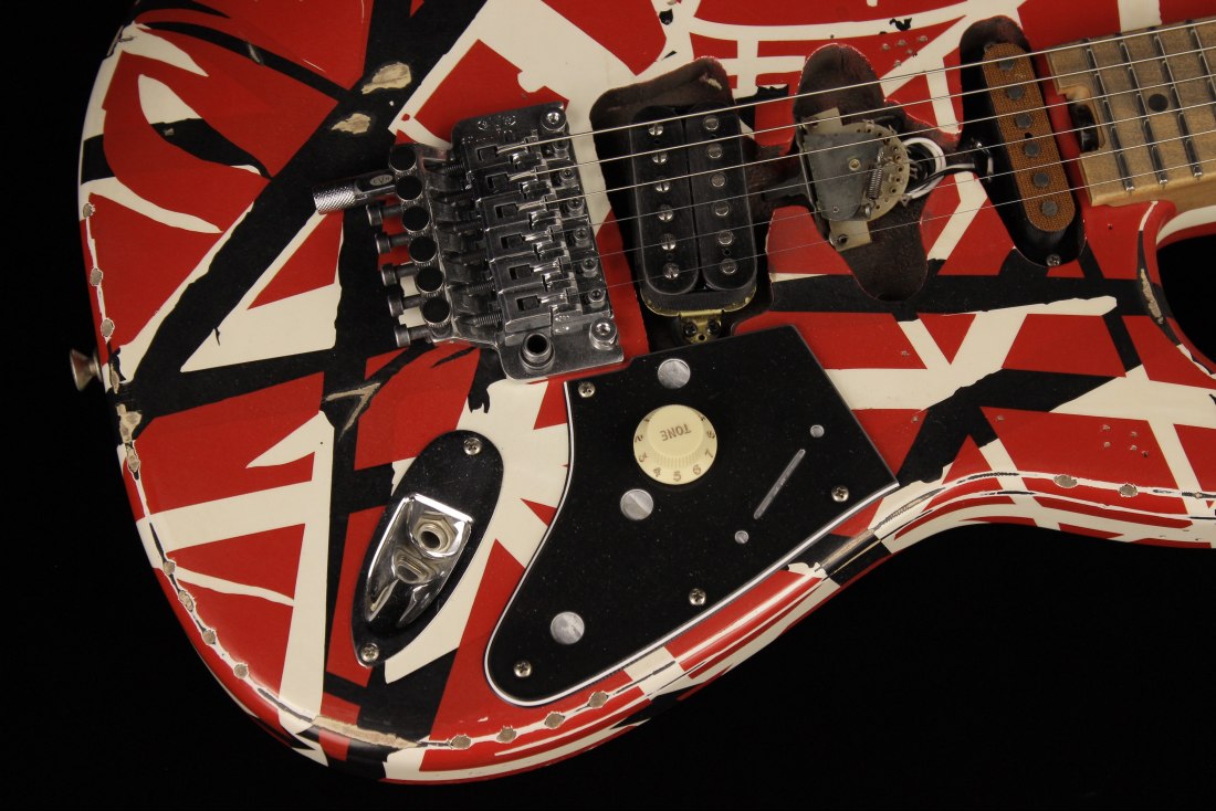 EVH Striped Series Frankenstein Frankie Relic