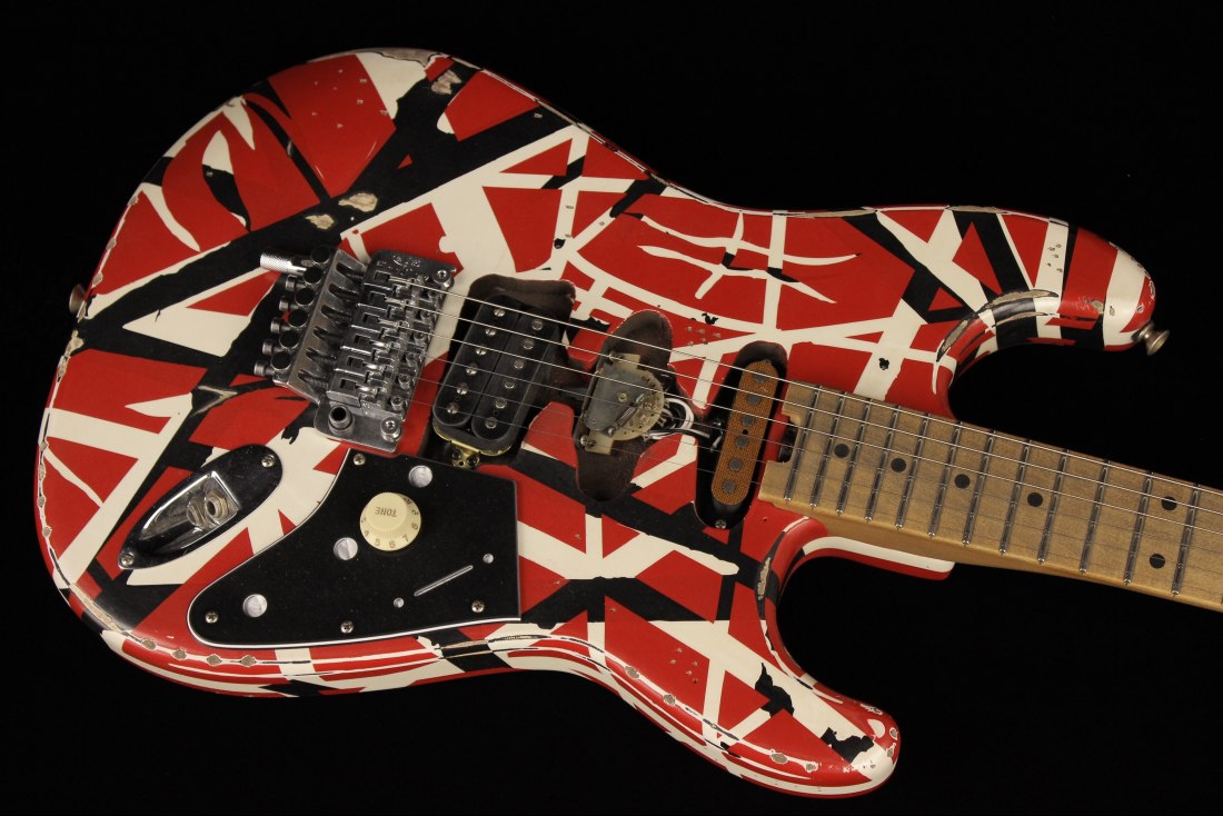 EVH Striped Series Frankenstein Frankie Relic