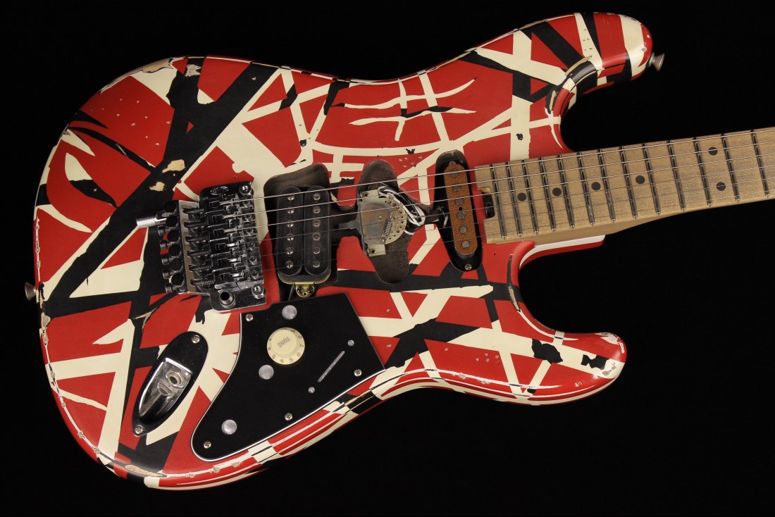 EVH Striped Series Frankenstein Frankie Relic