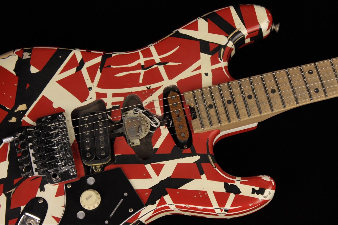 EVH Striped Series Frankenstein Frankie Relic