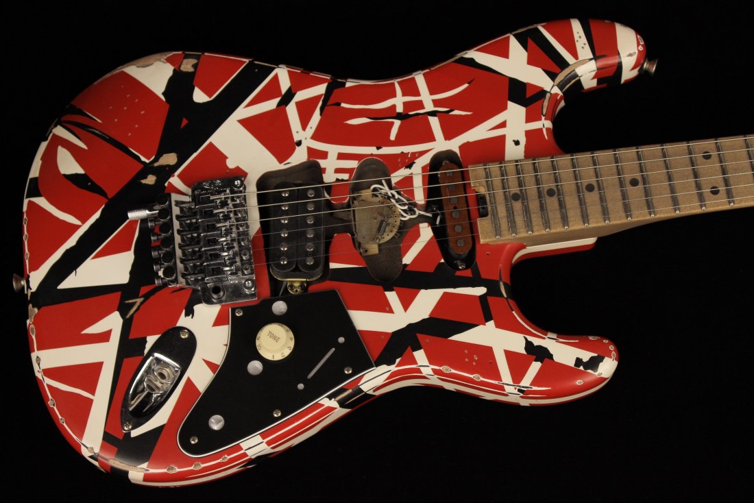 EVH Striped Series Frankenstein Frankie Relic