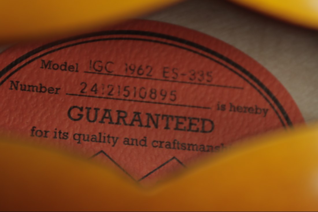 Epiphone 1962 ES-335 Reissue - VB