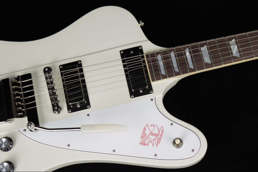 Epiphone 1963 Firebird V Maestro Vibrola Reissue - PW