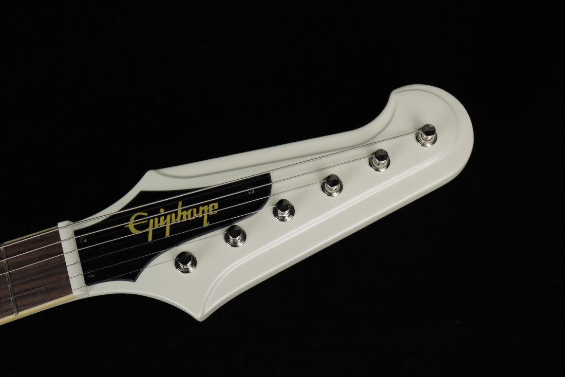 Epiphone 1963 Firebird V Maestro Vibrola Reissue - PW