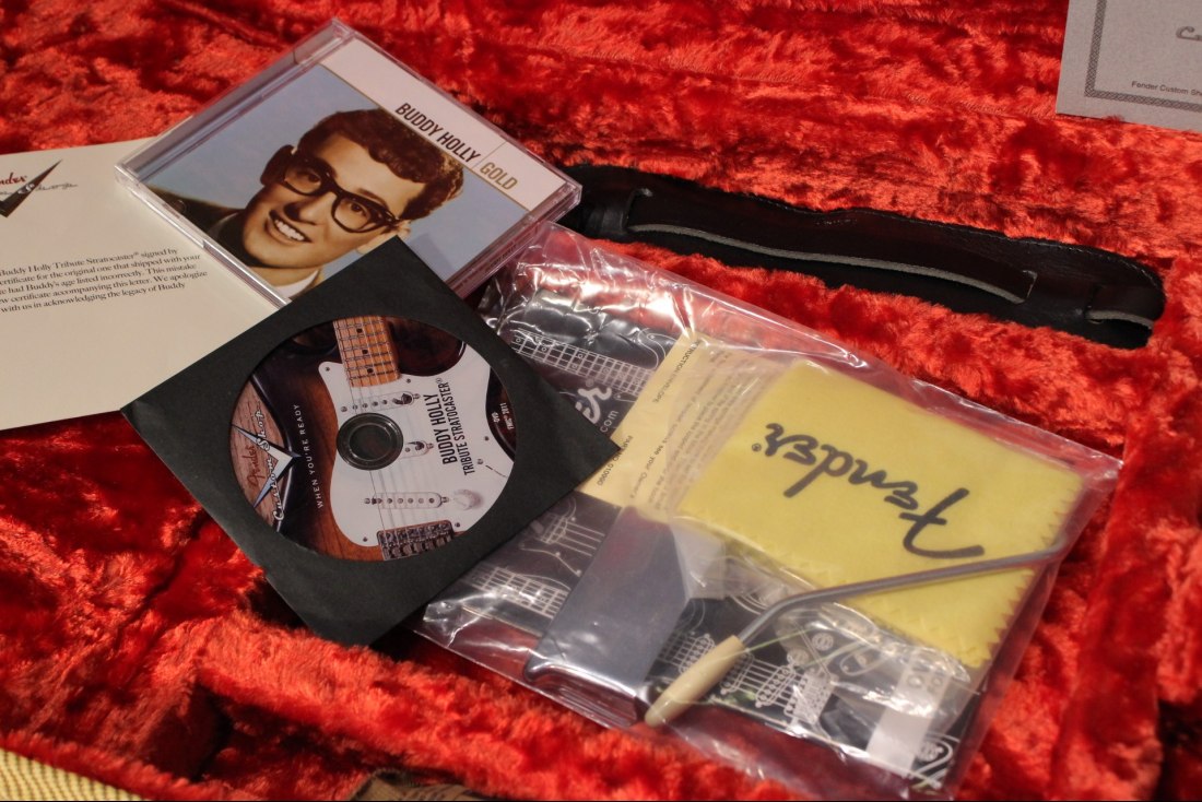 Fender Custom 1955 Buddy Holly Masterbuilt Stratocaster Relic