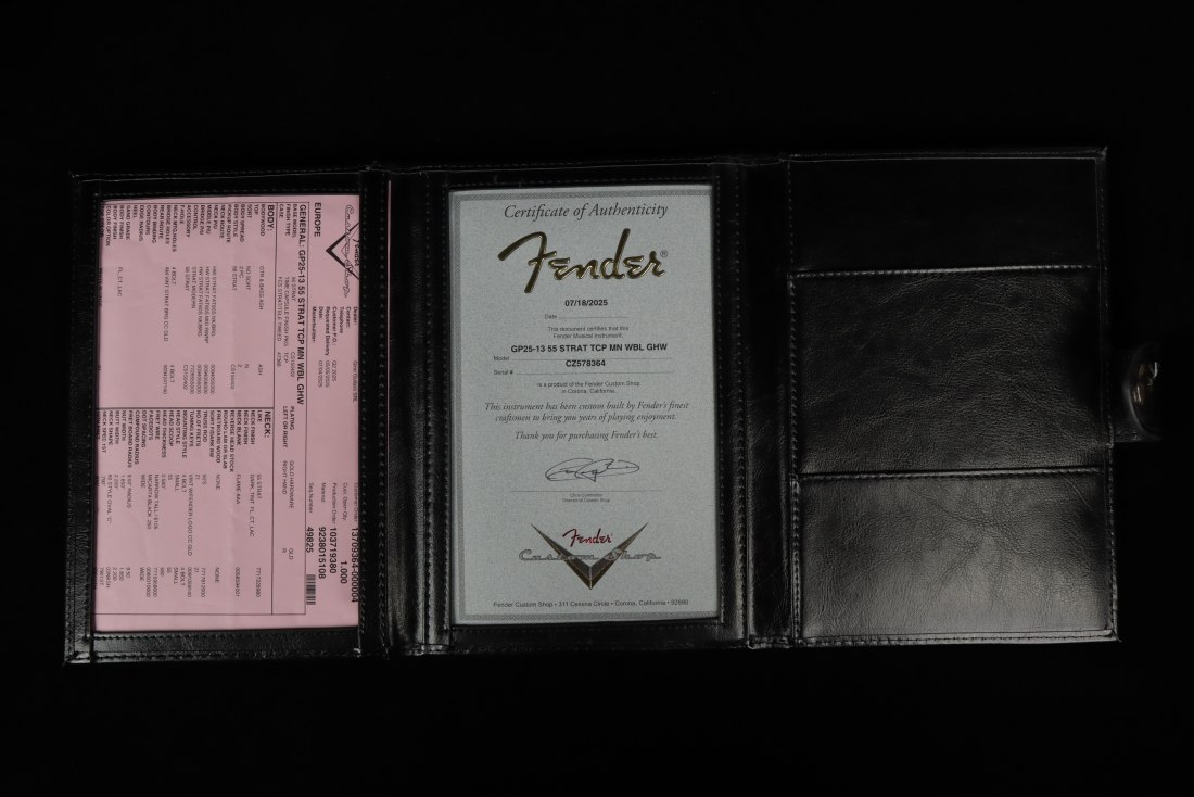 Fender Custom 1955 Stratocaster Time Capsule - WB